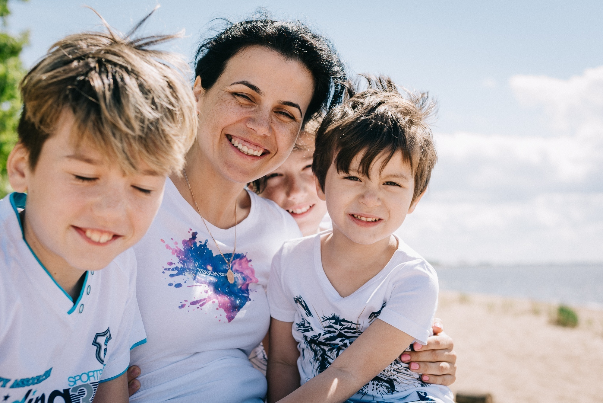 У моря под облаками. Семейный и детский фотограф в Санкт-Петербурге Марина Сергеева
