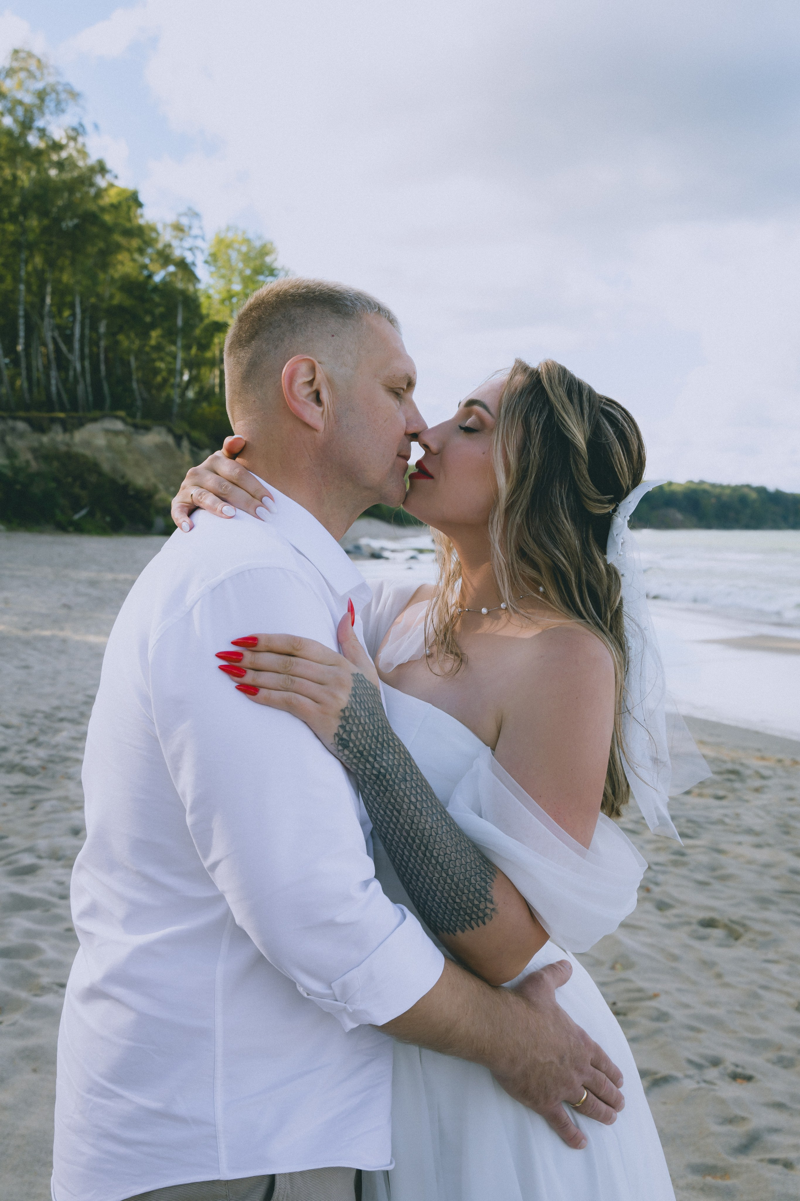 Свадьба Зои & Сергея | прогулка у моря. Фотограф в Калининграде Сокирко Светлана