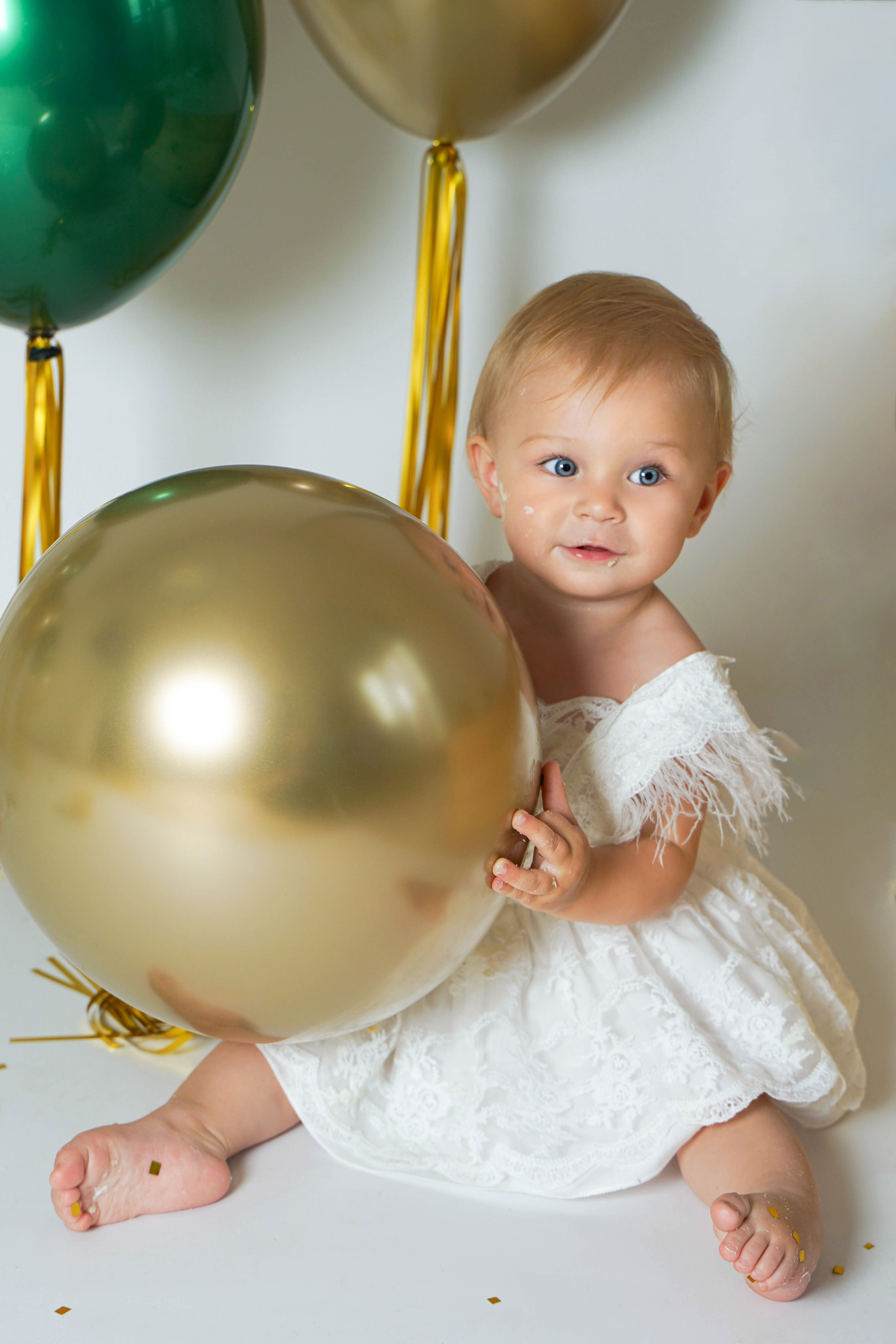 Василисе годик. Студия детской фотографии