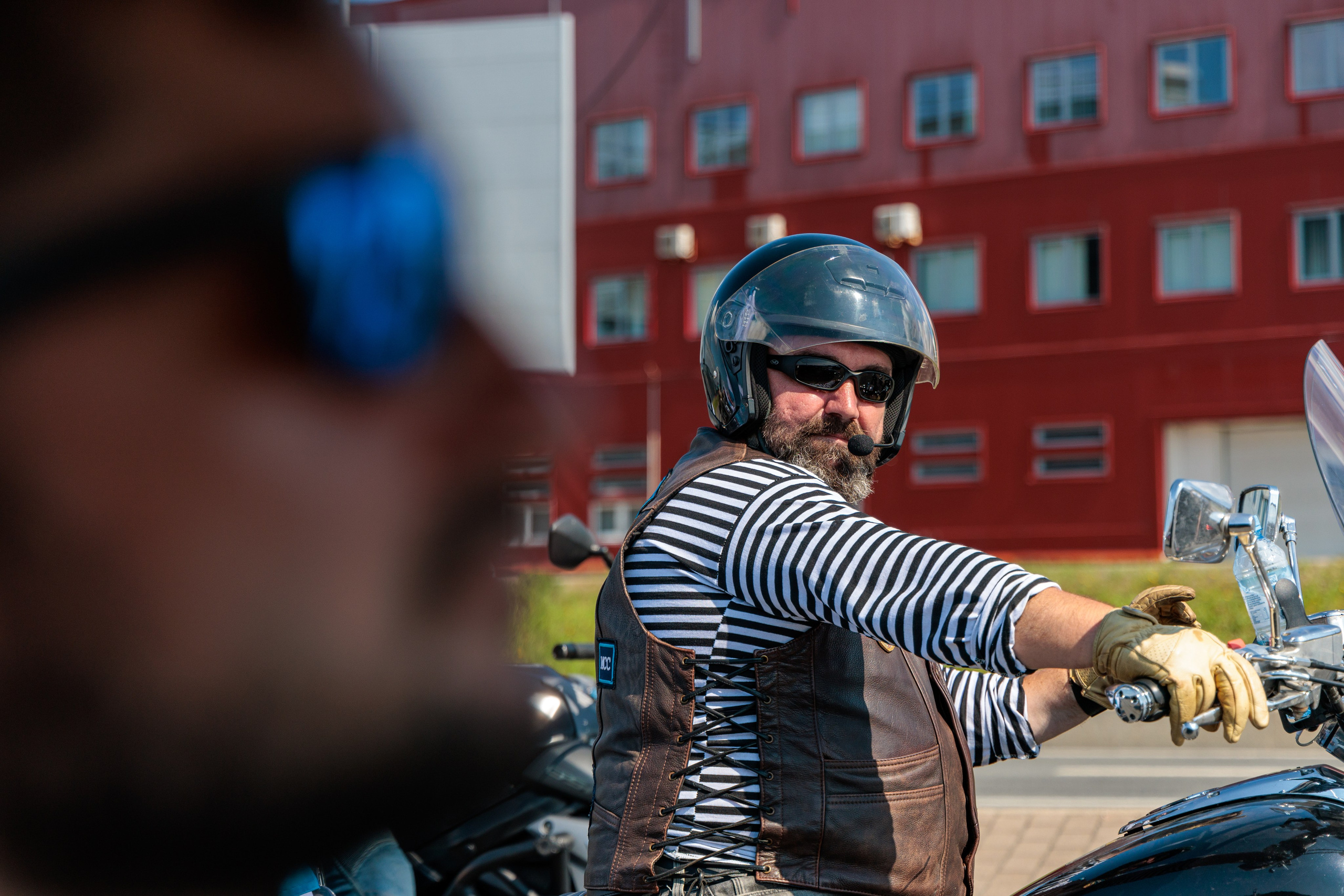 День ВМФ с мотоклубом 28.08.24. Репортажный фотограф Санкт-Петербург | Роман Карбышев