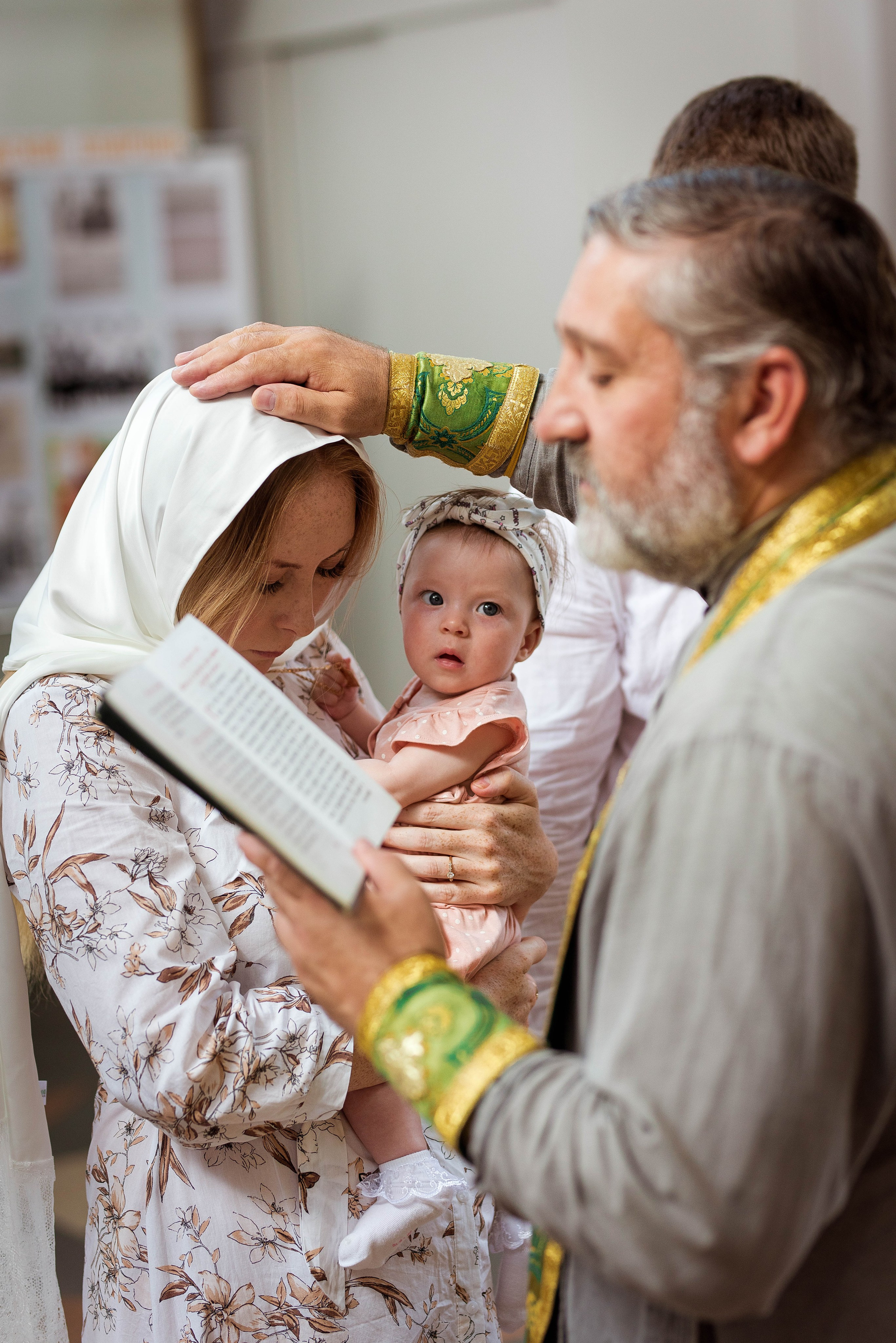 Крещение Варвары. Свадебный и семейный фотограф Яна Стражева. Волгоград, Москва