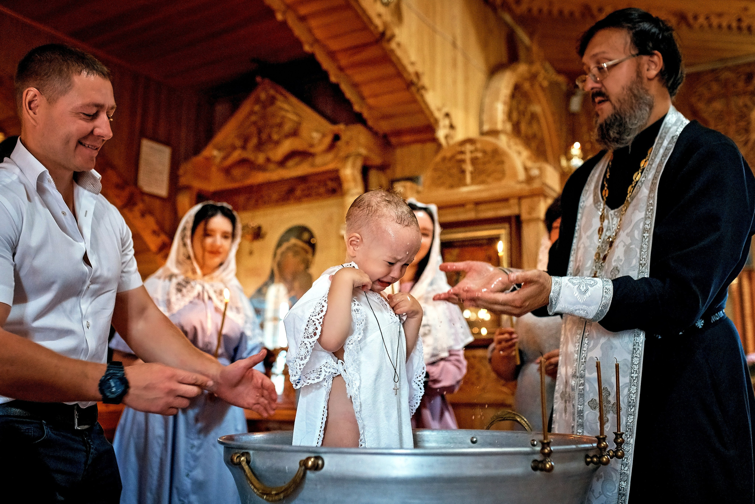 Крещение Дмитрий. Фотограф на Крещение и Венчание в Барнауле