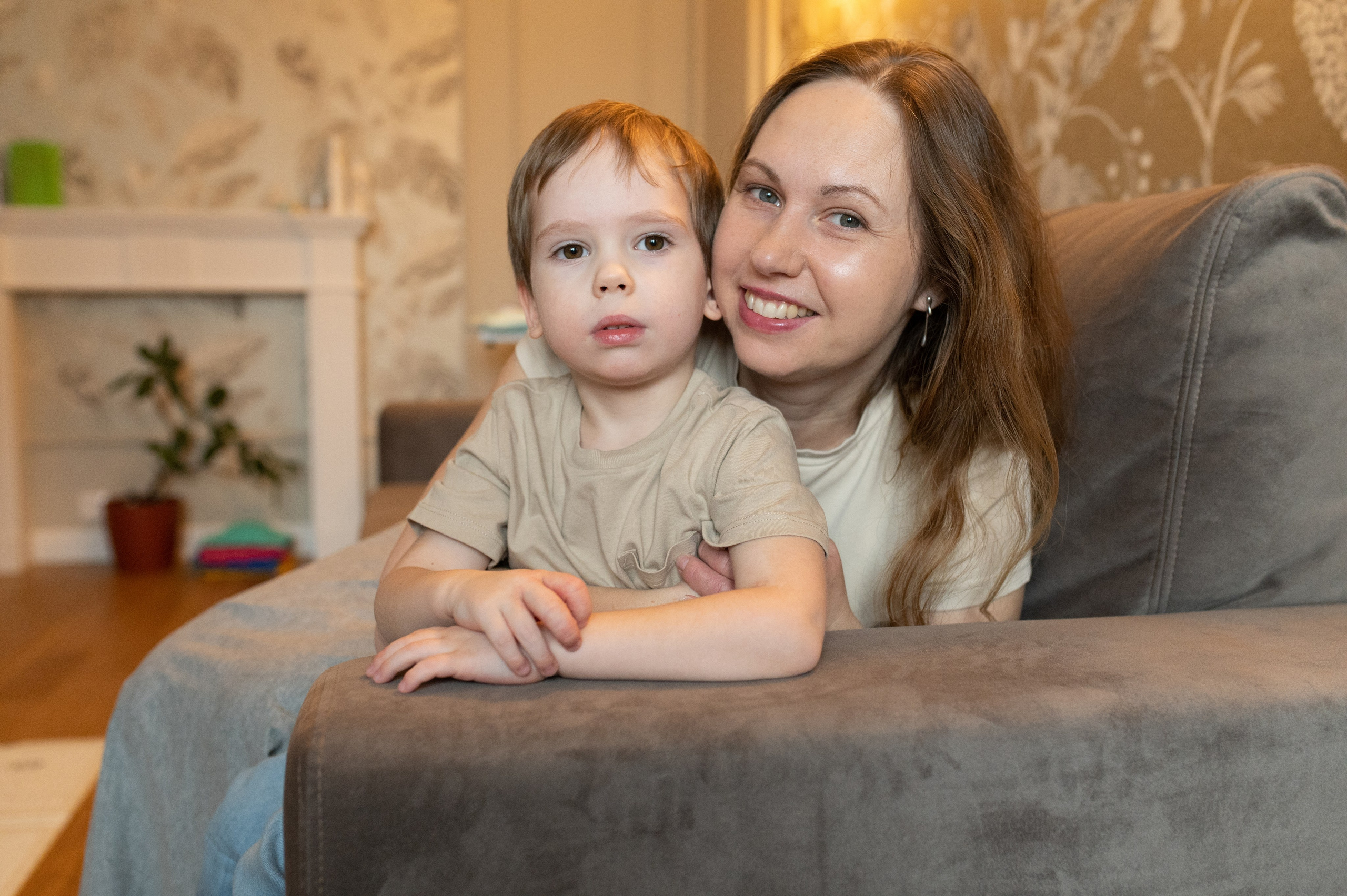Домашняя съемка с детьми. Семейный фотограф в Москве Ольга Барсукова