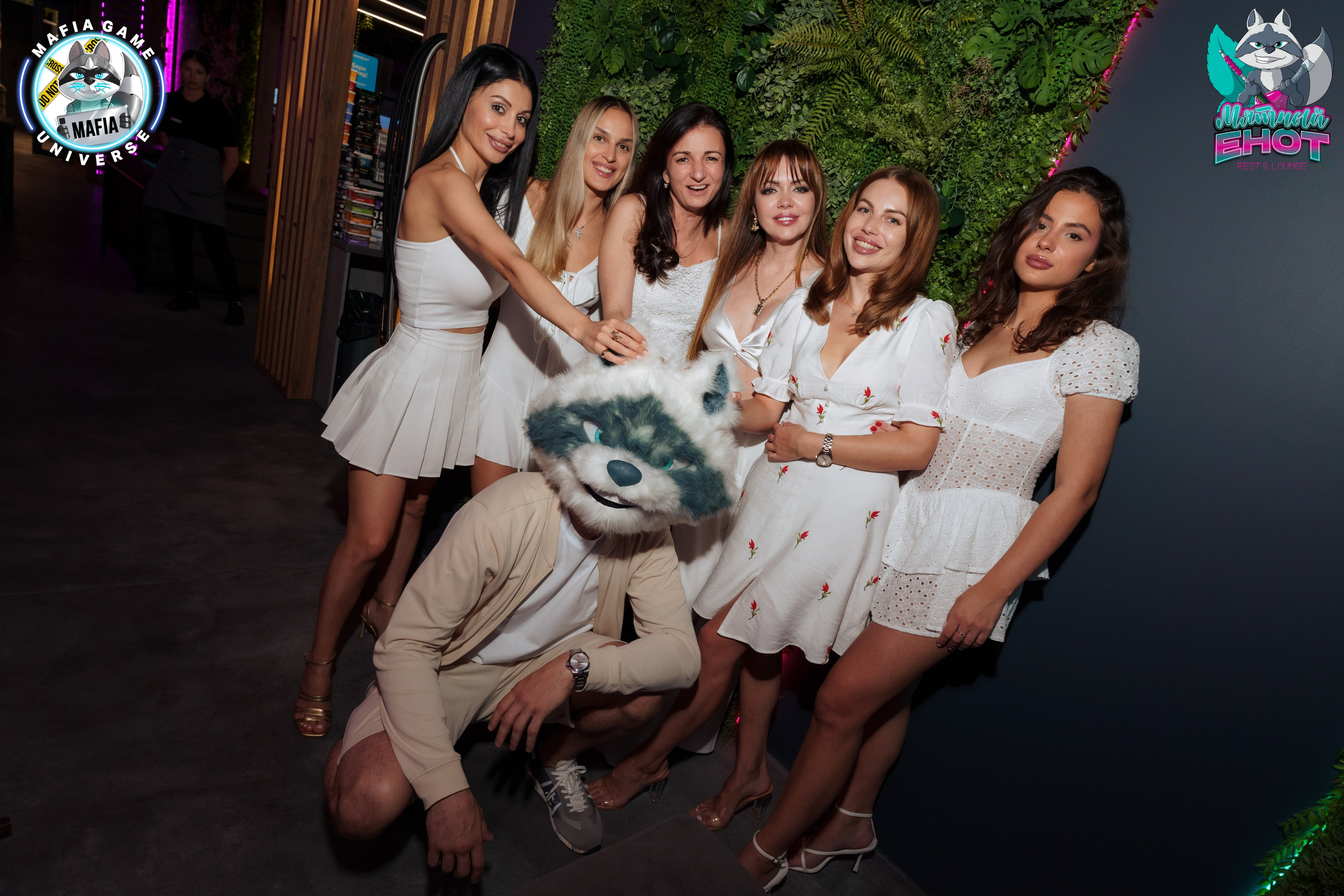 Белая вечеринка в Мятном Еноте. Концертный и портретный фотограф Москва и Санкт-Петербург