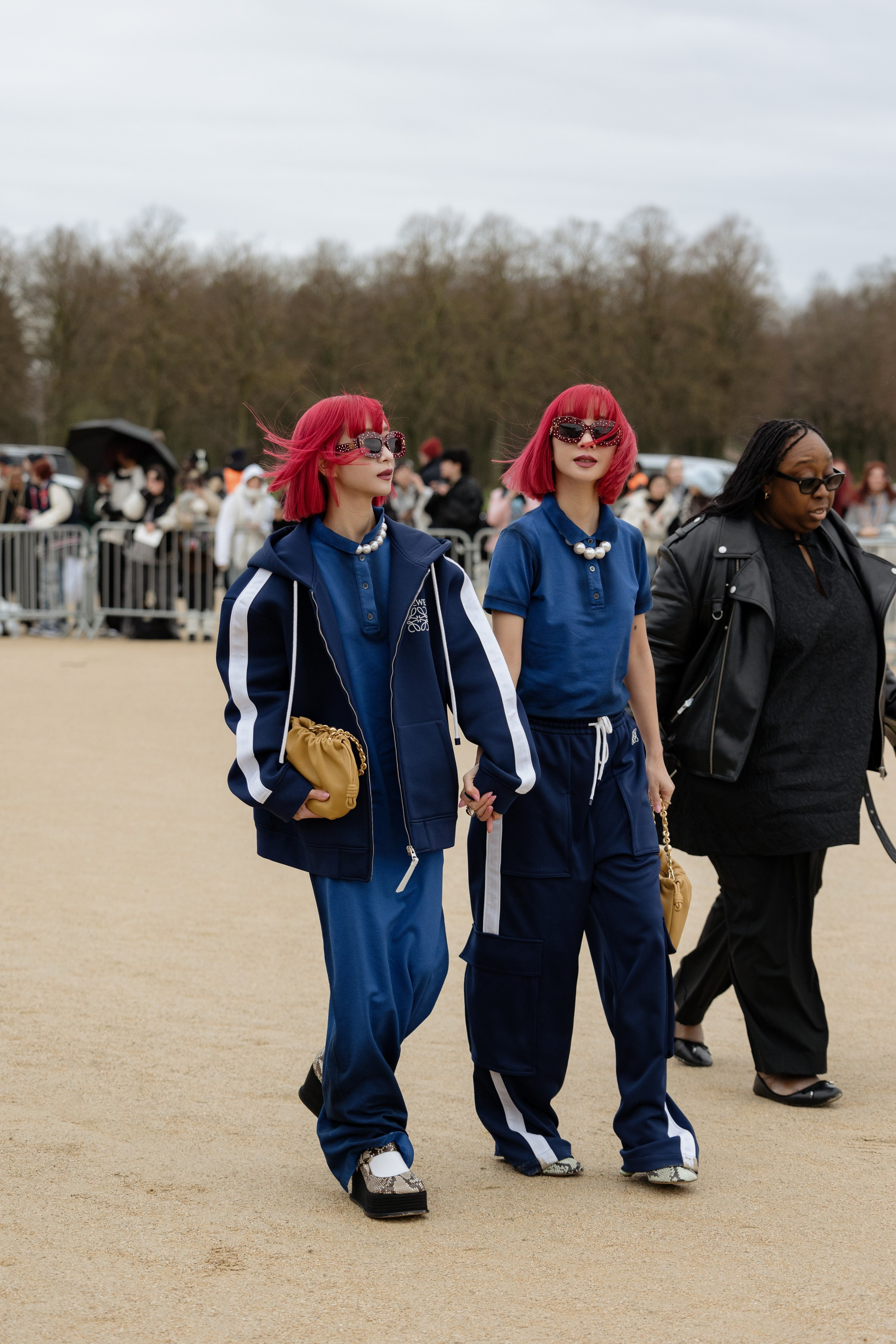 LOEWE PFW WOMENSWEAR FALL-WINTER 24/25. Photographer in Milan Ivan Goncharov
