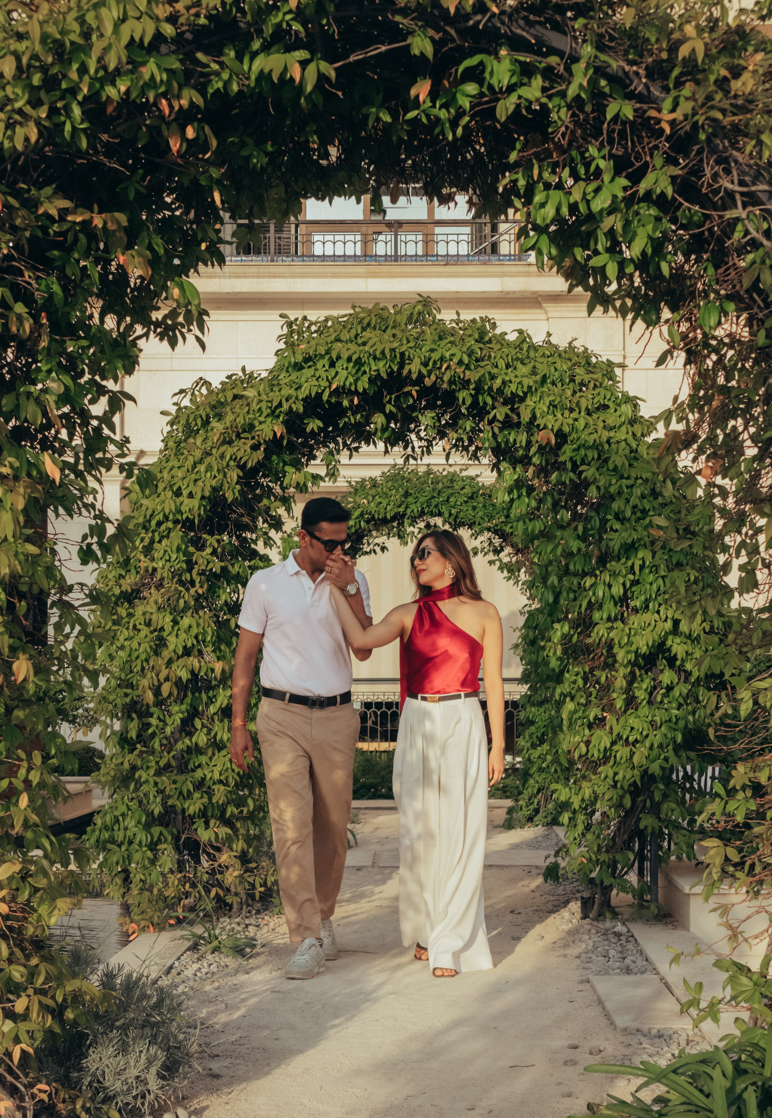 Nisha & Bharat Montenegrin anniversary. Portrait photographer in Tivat Montenegro Katerina Kirsanova