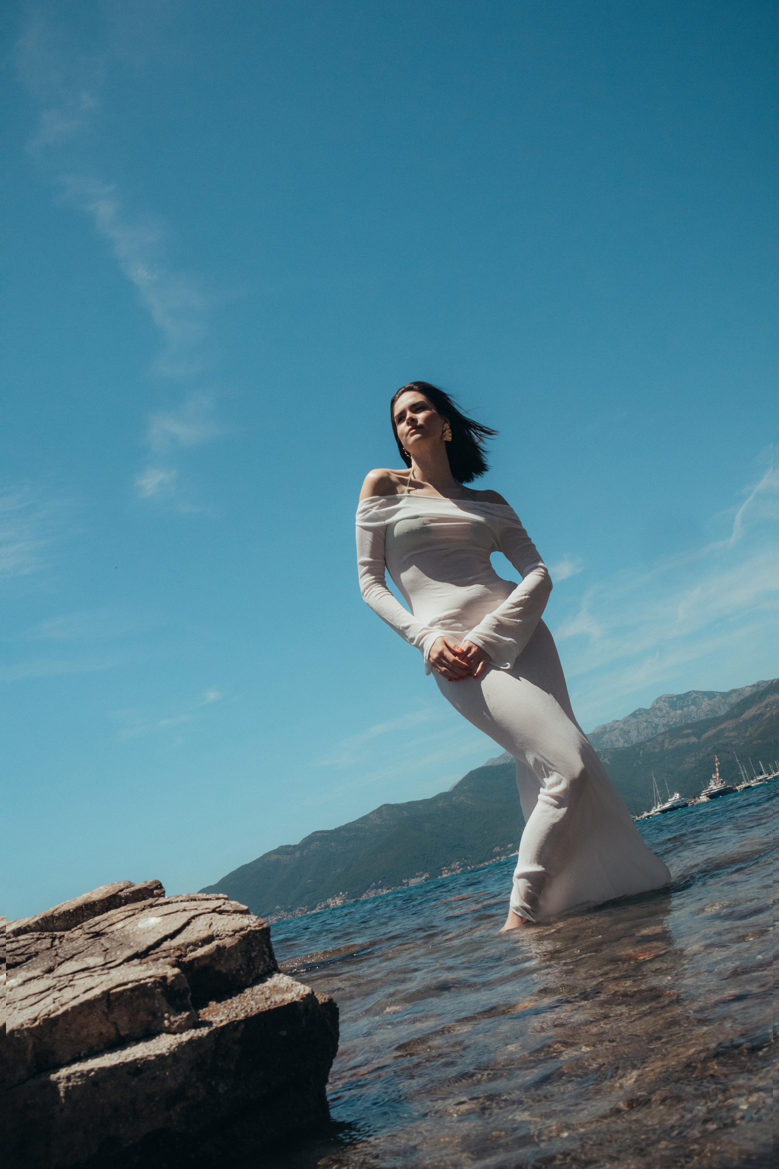 Sofija Sea Seranade. Portrait photographer in Tivat Montenegro Katerina Kirsanova