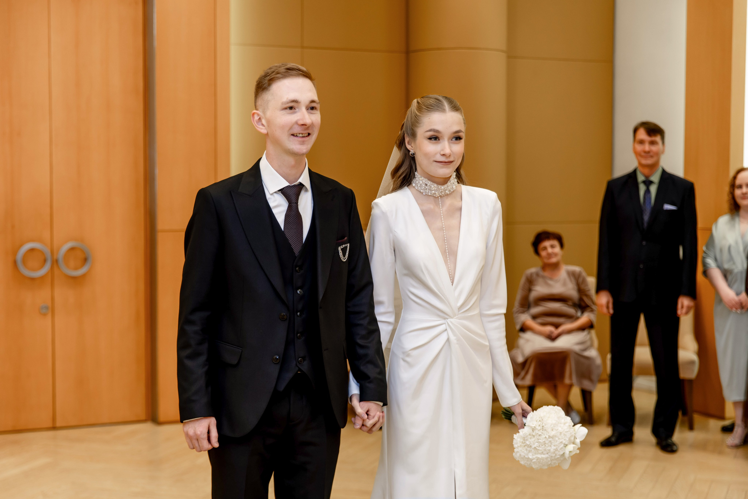 Выездная регистрация + Барвиха + банкет. Свадебный и семейный фотограф в Москве Диана Левченко