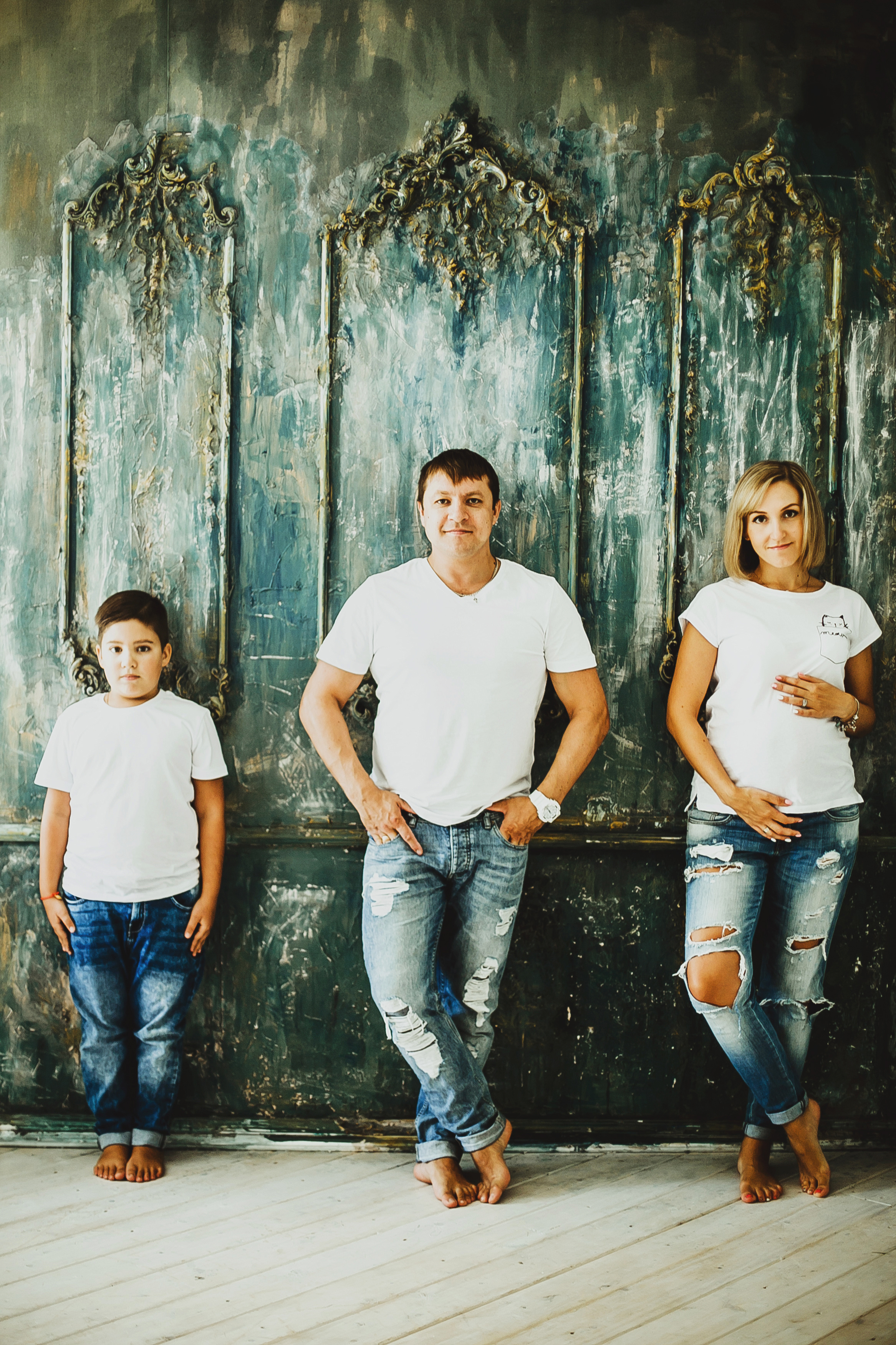 История одной семьи. В ожидании братика и сыночка. Фотограф Полина Егорова город Тюмень