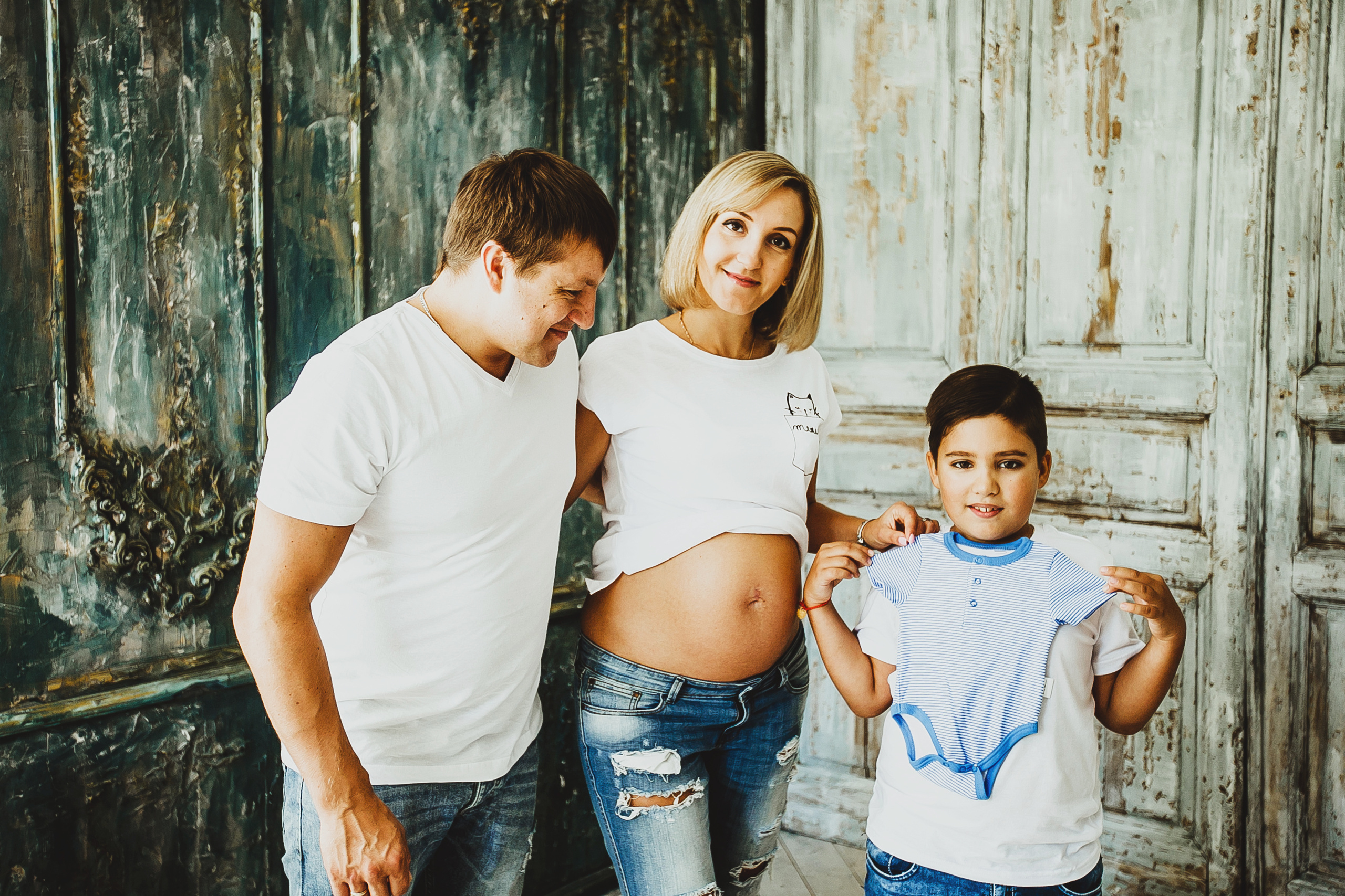 История одной семьи. В ожидании братика и сыночка. Фотограф Полина Егорова город Тюмень