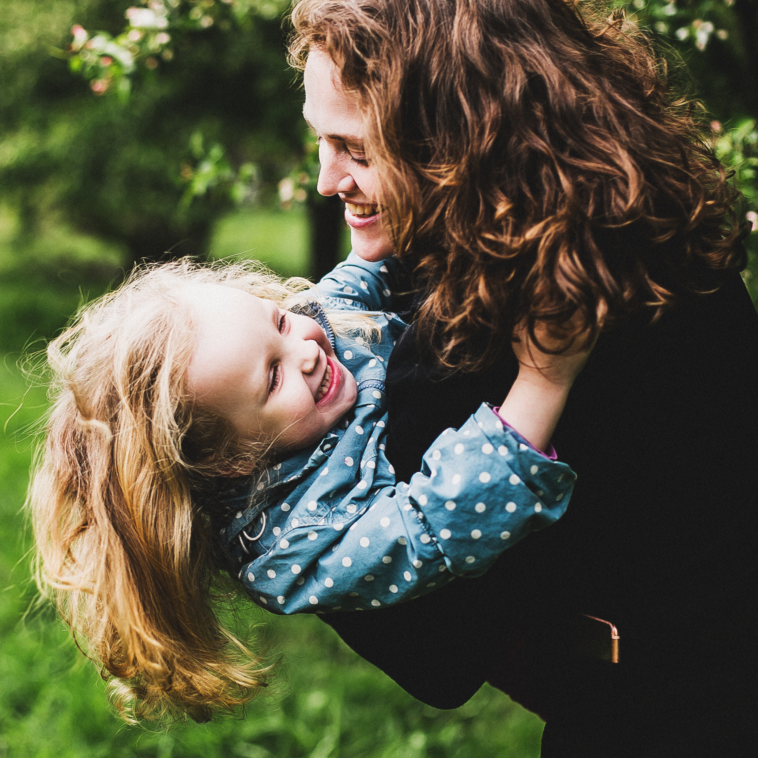 Ника и мама. Фотограф Полина Егорова город Тюмень