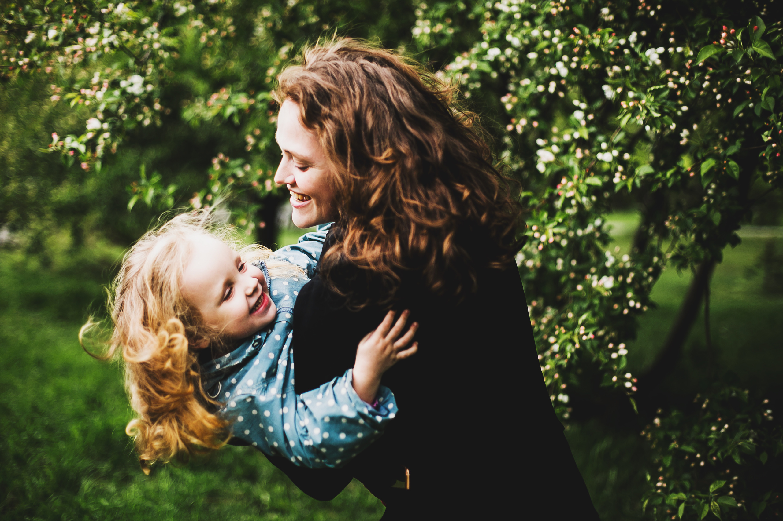 Ника и мама. Фотограф Полина Егорова город Тюмень