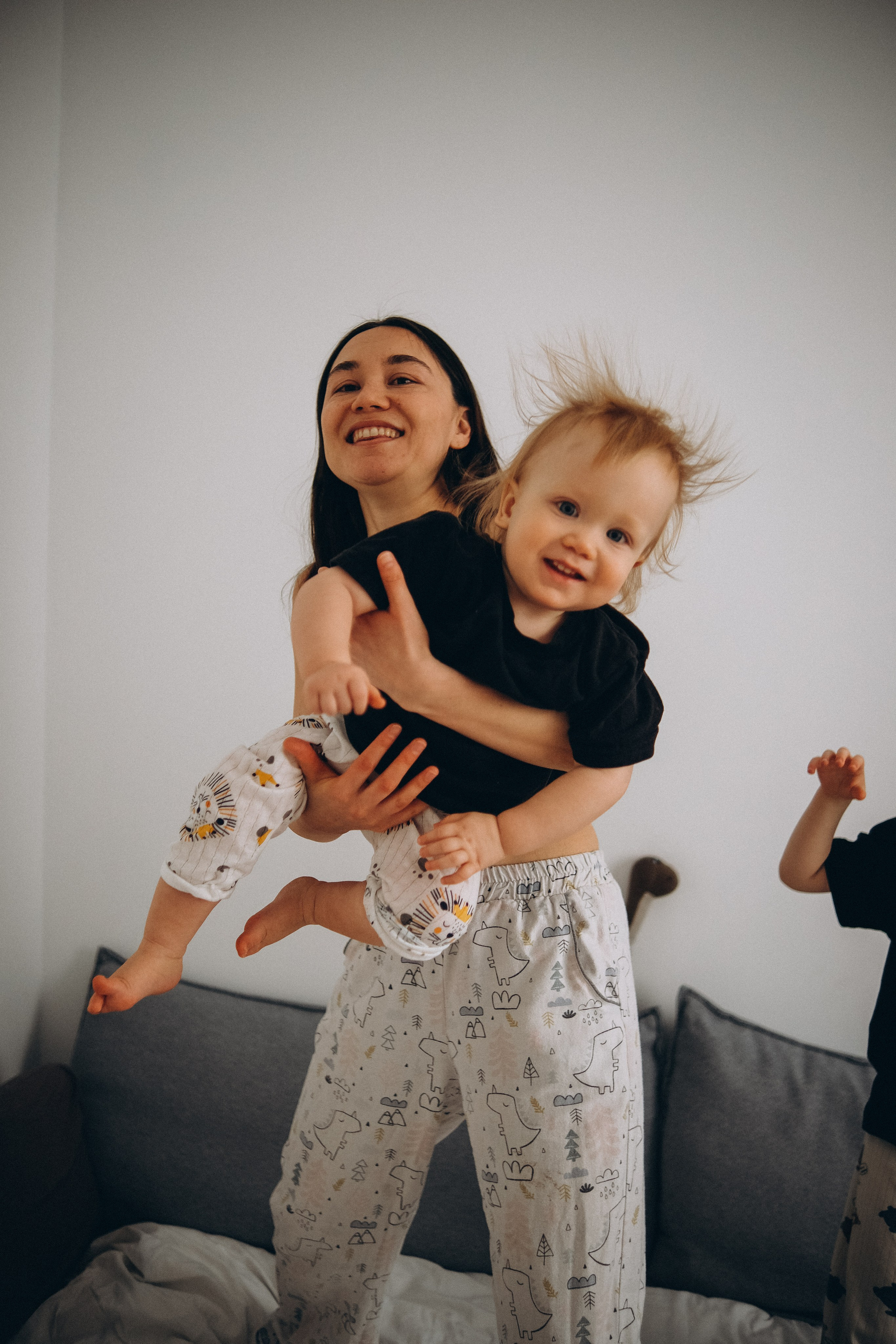 У Ирины дома. Семейный детский ньюборн фотограф в Москве Марта Петрова