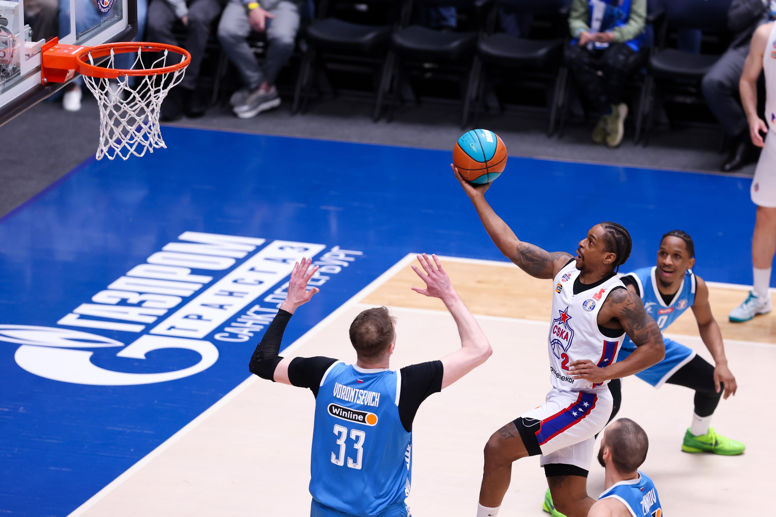 БК «Зенит» — ПБК «ЦСКА» финал ЕЛ ВТБ 5 игра 06.06.2025. Спортивный и репортажный фотограф Антон Тереханов