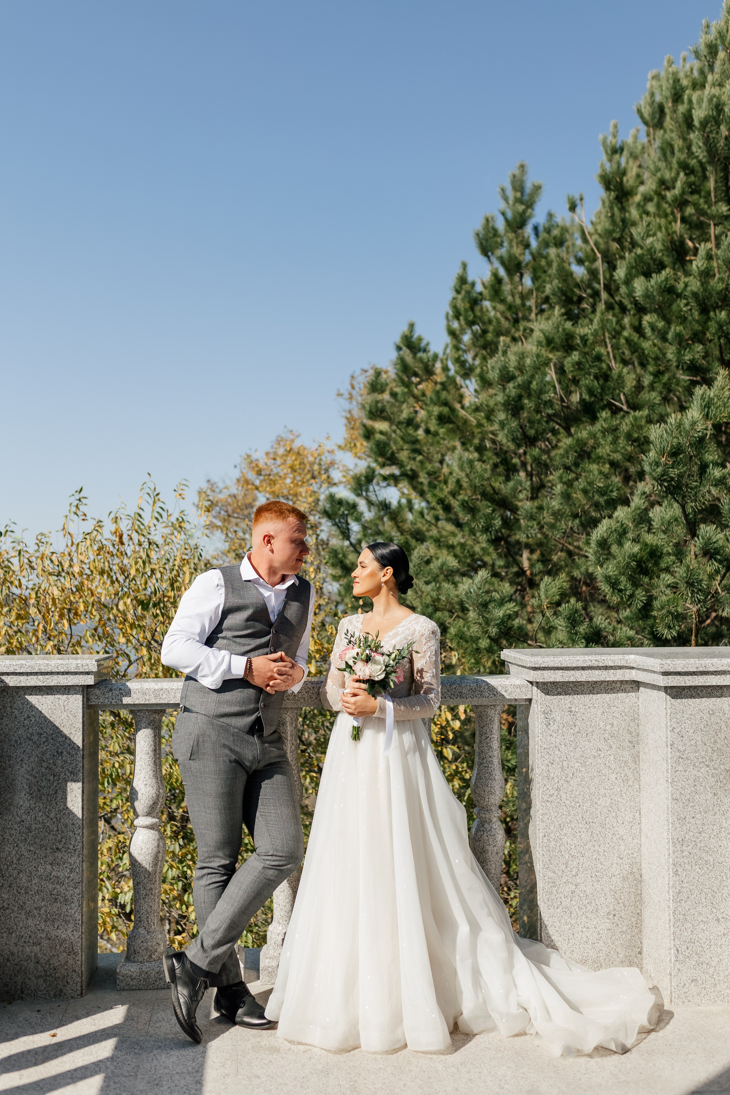 Степан и Алина. Красивая осенняя прогулка. Свадебный фотограф в Хабаровске