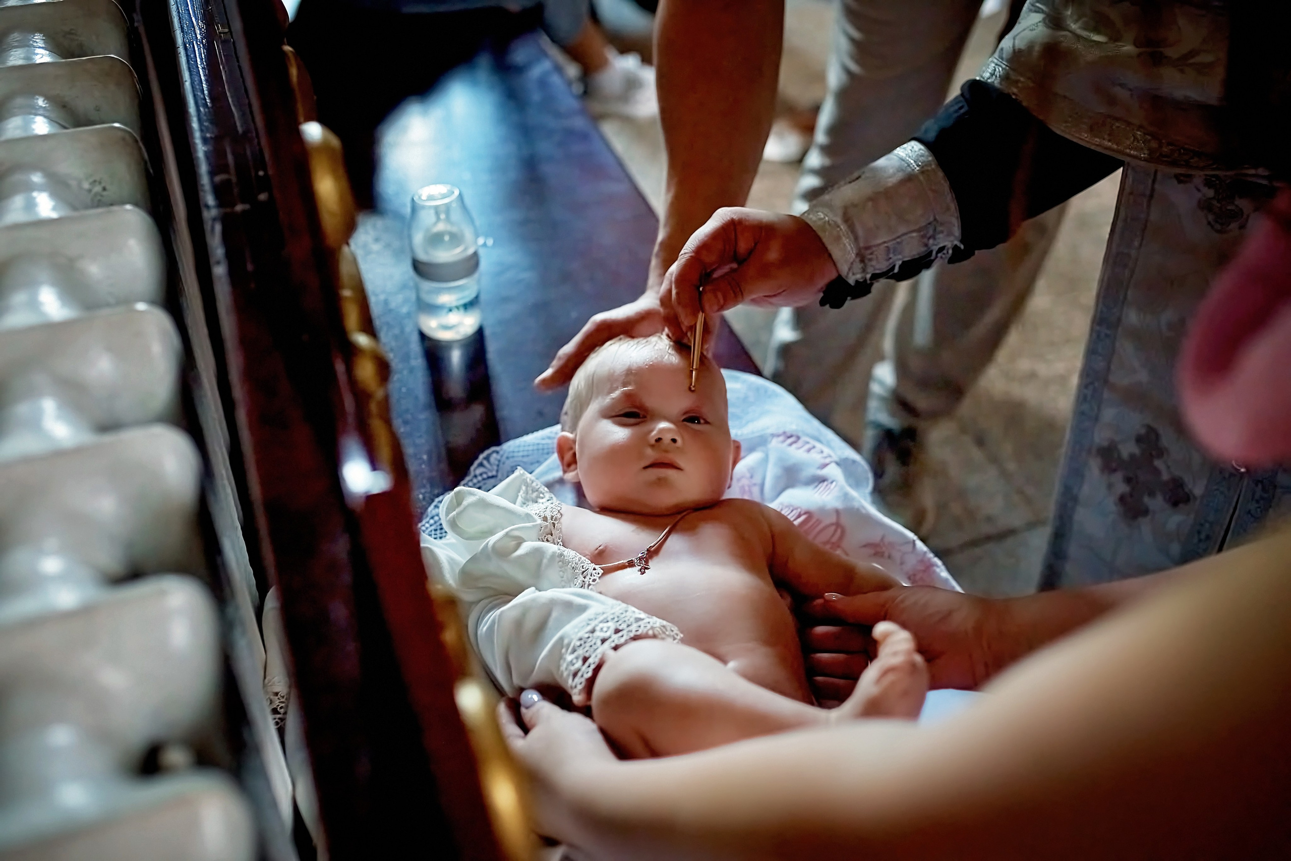 Крещение Софа. Фотограф на Крещение и Венчание в Барнауле