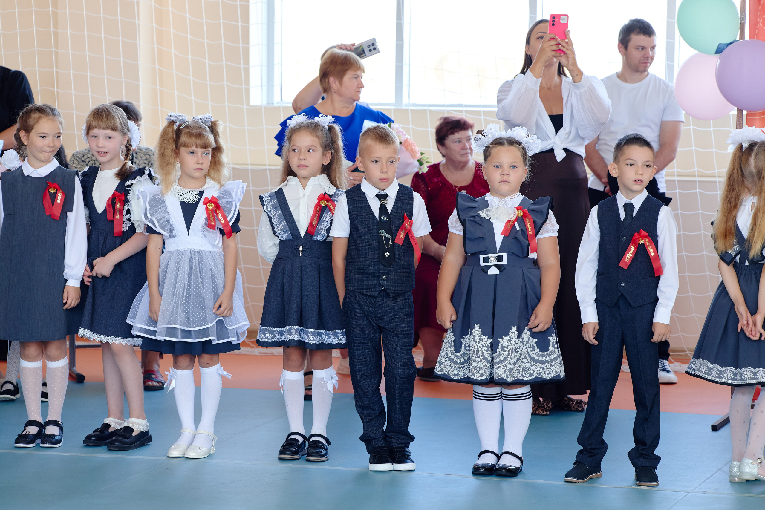 Съемка на 1 сентября. Фотограф Выпускные альбомы Таганрог Сергей Коробченко