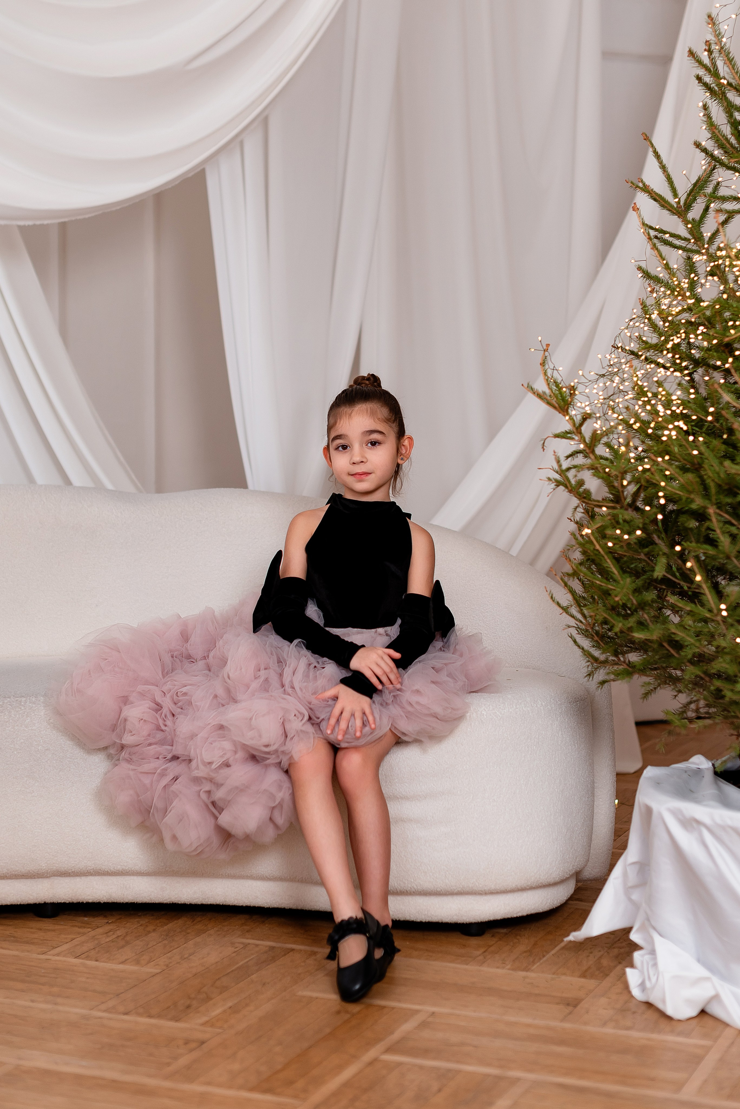 Юля и Варя Новогодняя. Фотограф Татьяна Иванчикова