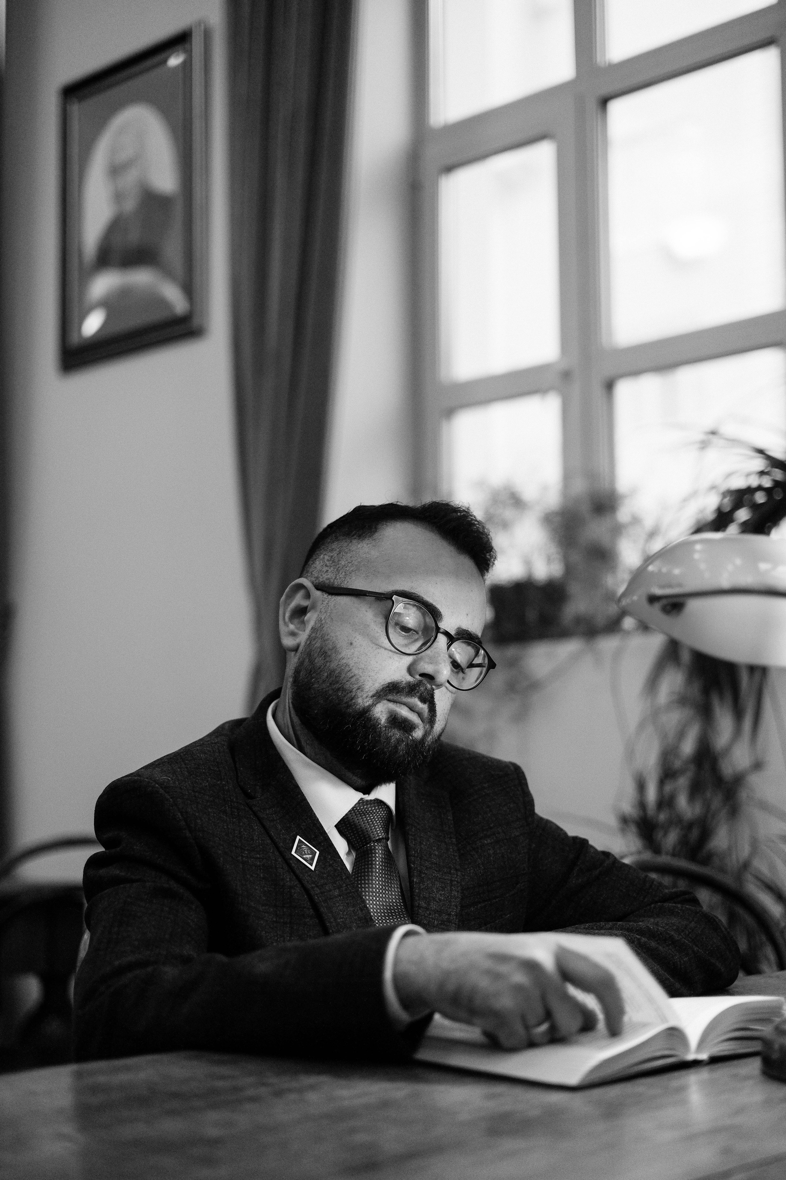 Филолог и редактор Баязид Рзаев. Портретный фотограф в Москве Таня Майорова