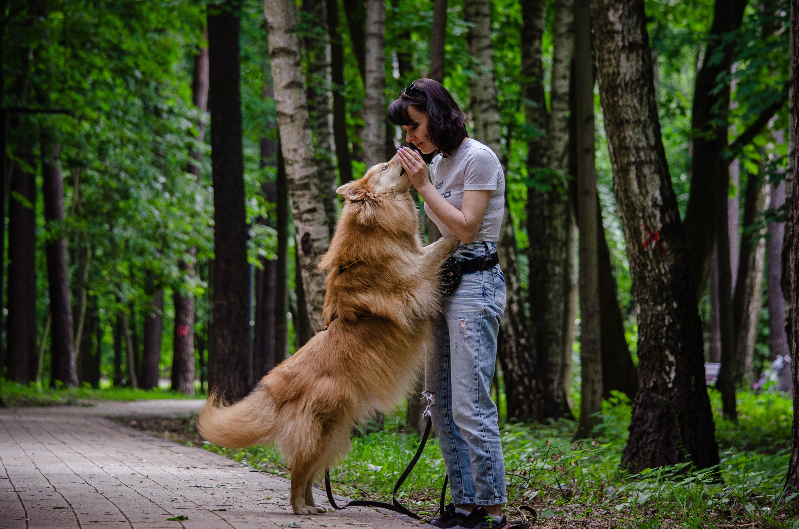 Мира и Чиж. Фотограф Светлана Блинова, Москва и Московская область