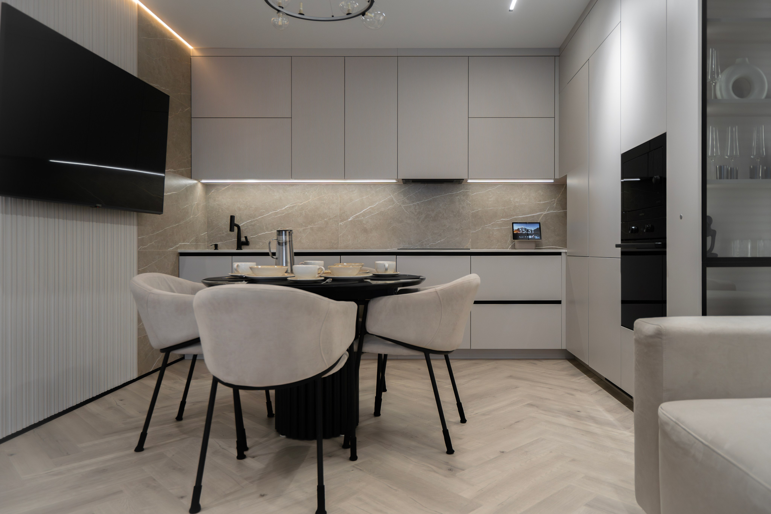 Реализация проекта ЖК Новатор 60 m² г. Уфа. Дизайн интерьера и ремонта Уфа Москва