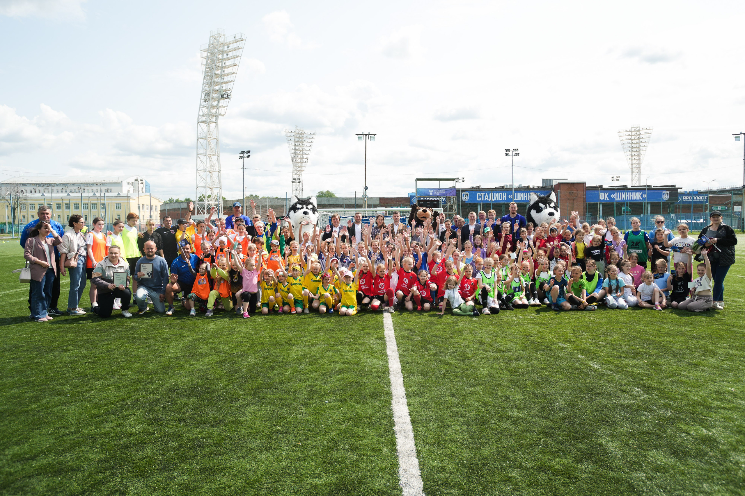 Фестиваль футбола для девочек г. Ярославль. Репортажный фотограф Сергей Сажин г. Ярославль