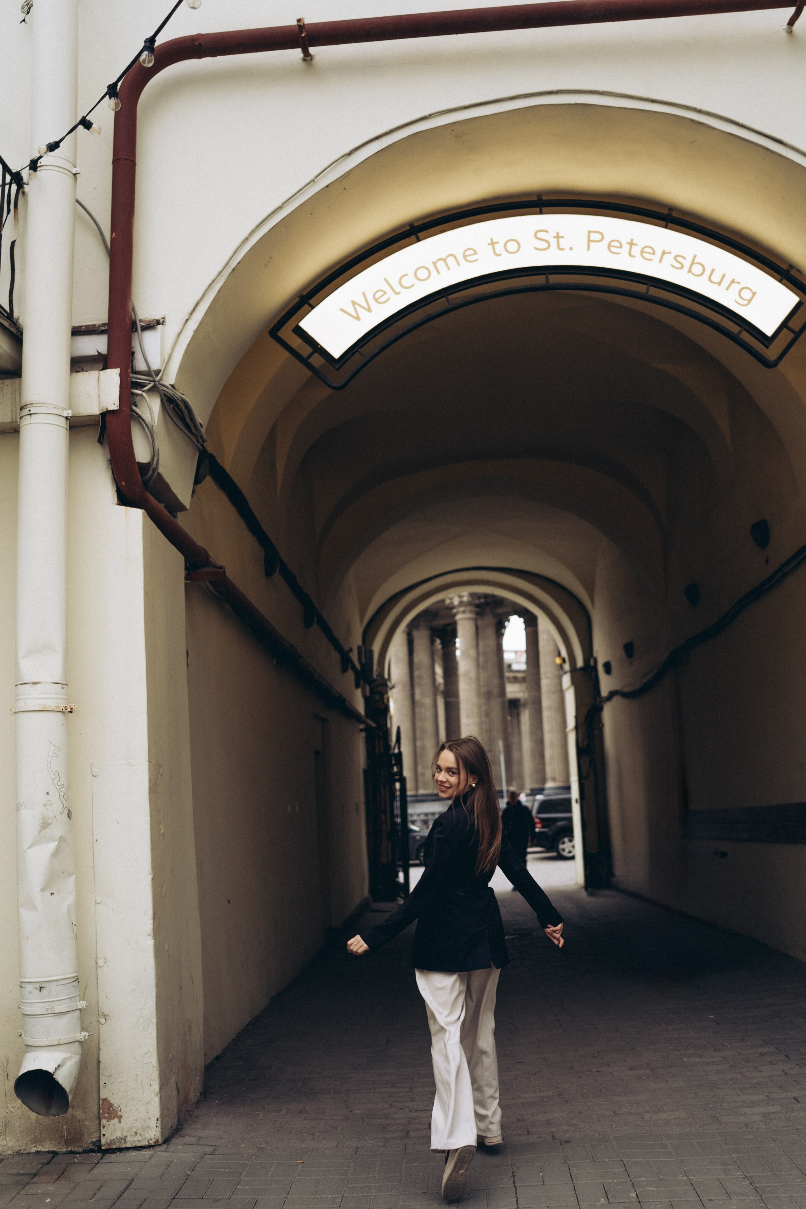 Анна / Прогулка по городу. Фотограф в Санкт-Петербурге — Лучина Екатерина