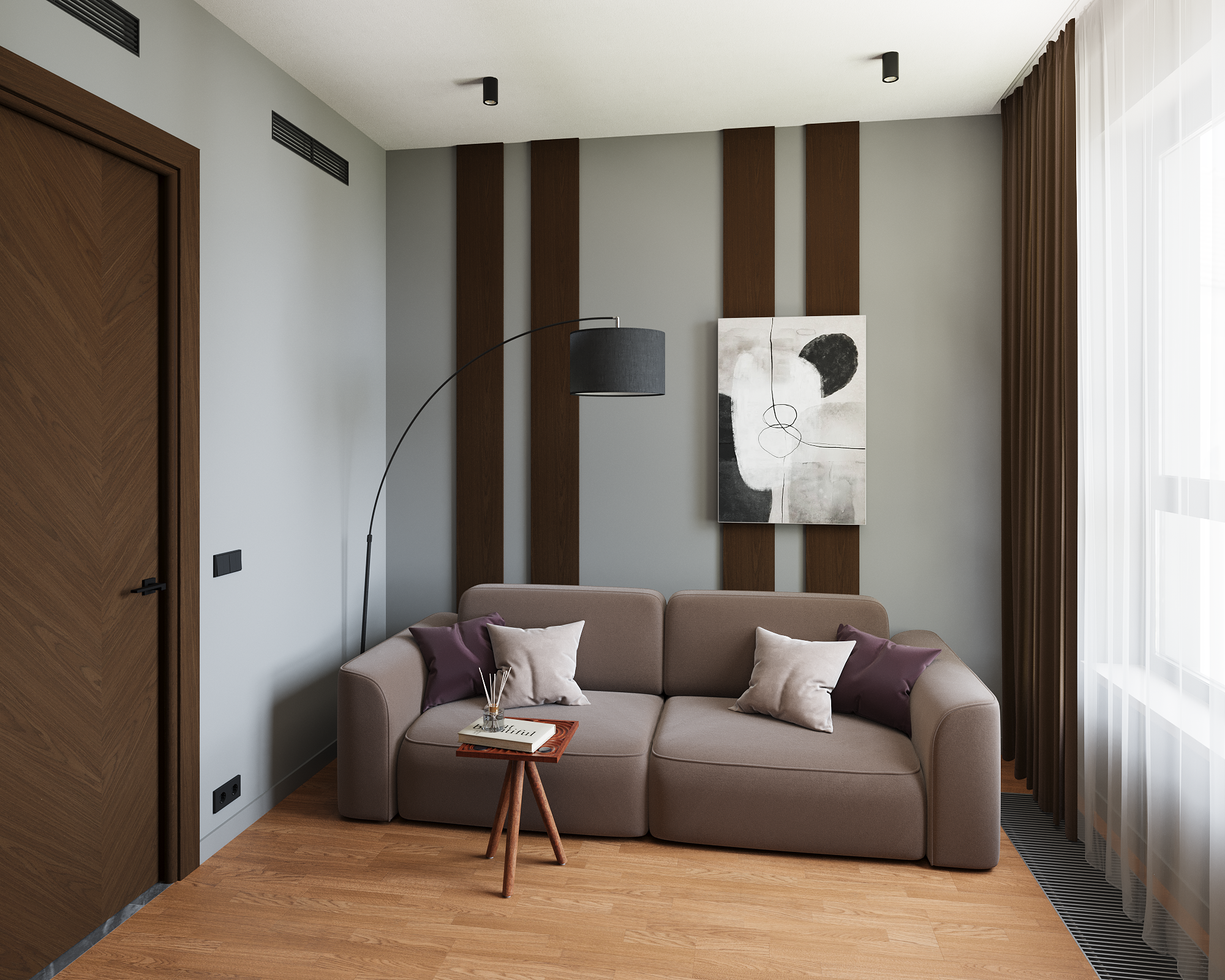 Квартира Сидней. 3D-визуализации