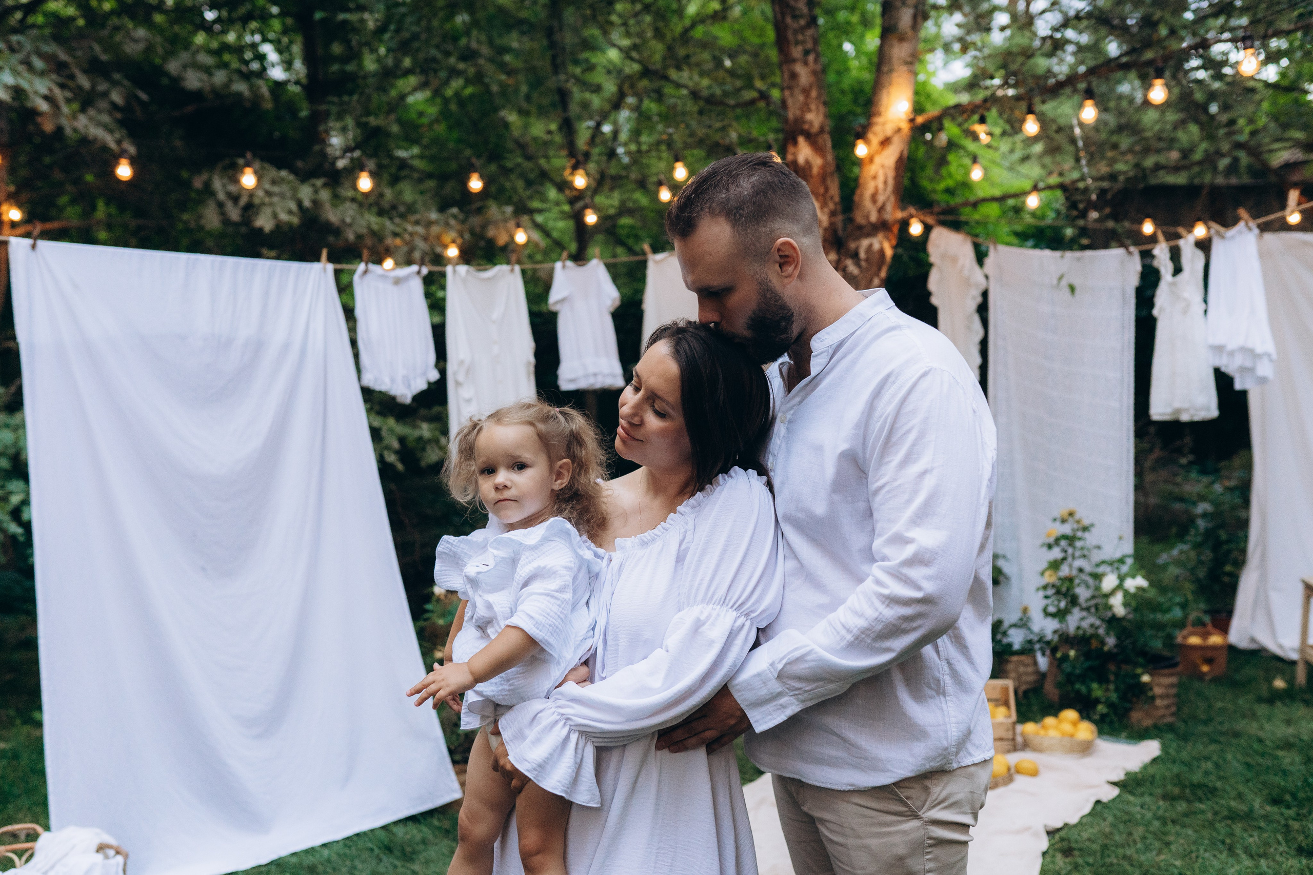 Семейная фотосессия в студии в Москве, семейный фотограф Анна Полушина. Свадебный фотограф в Москве Анна Полушина