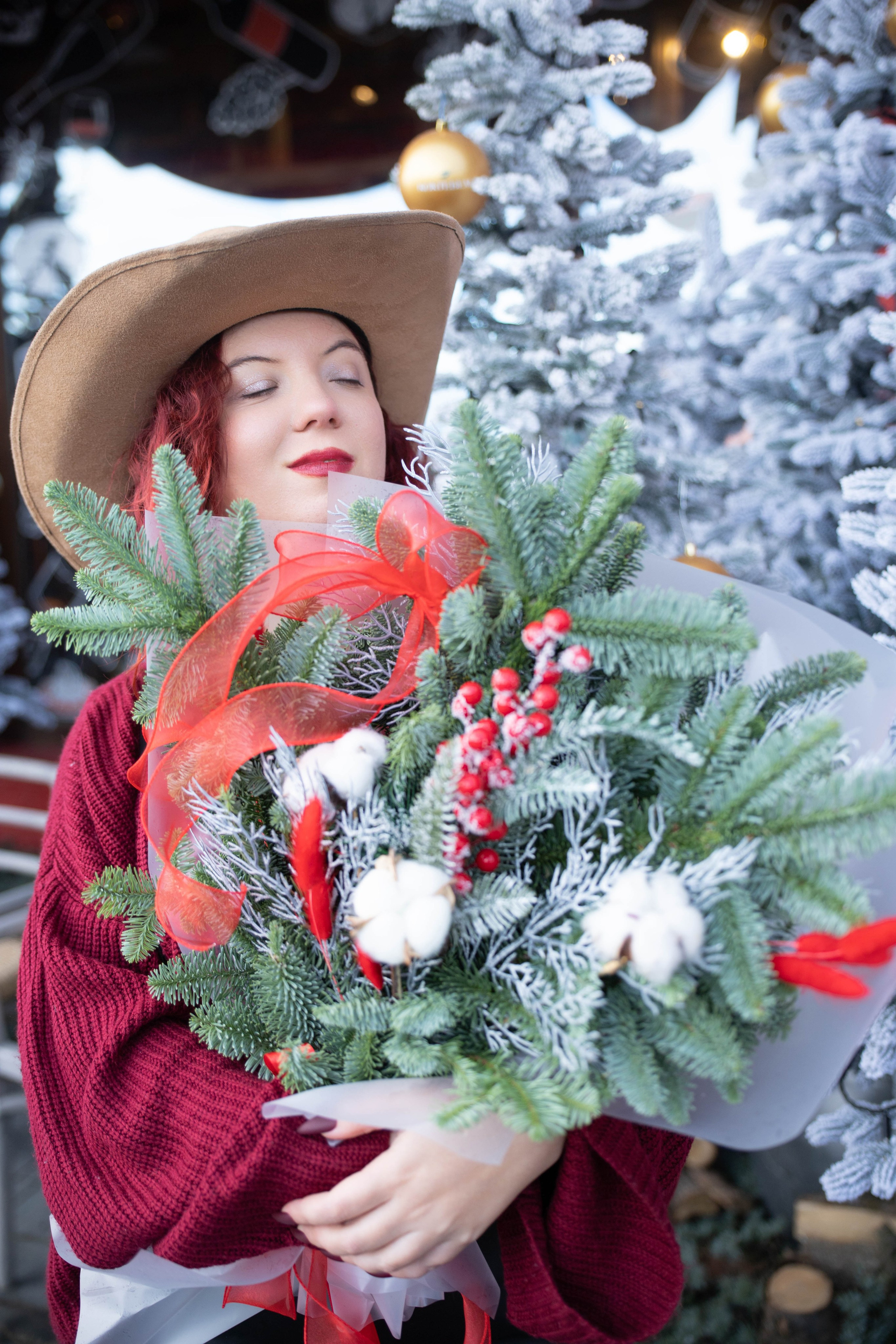 Фотосессия семейная «Новогодний букет». Фотограф в Крыму Татьяна Барицкая ЕНОТИКА