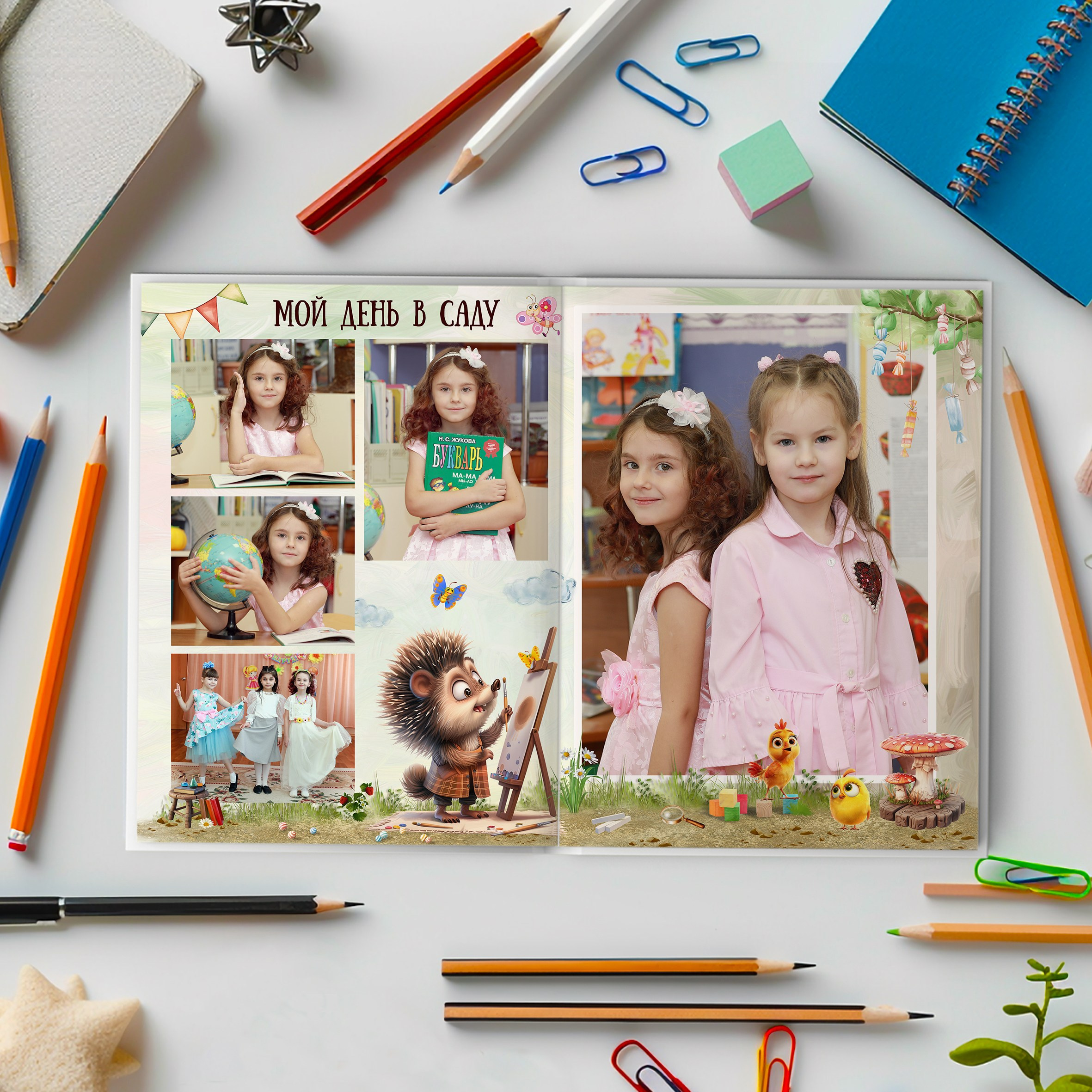 Фотоальбом трюмо детский сад выпускной.