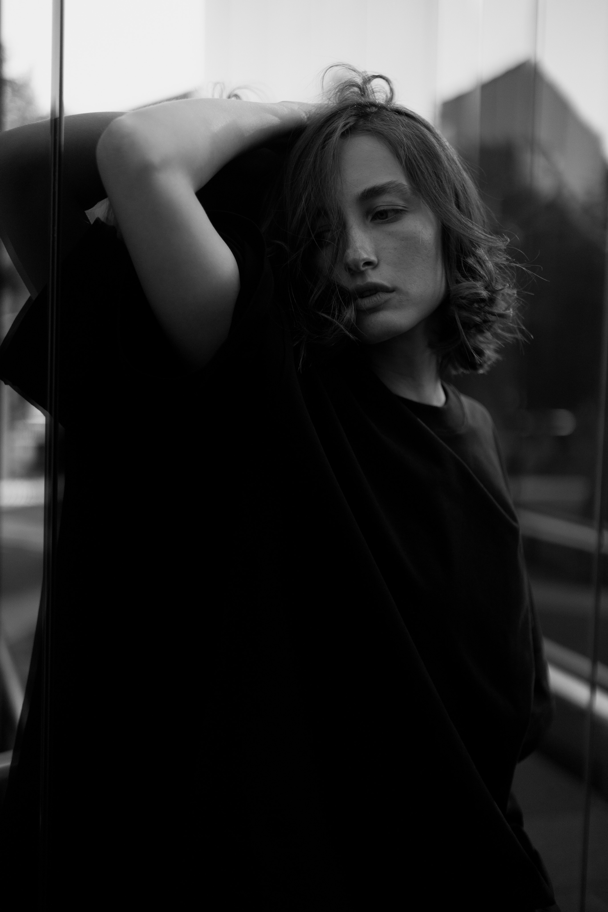 Дарья черно белый портрет. Gorbunova Alina Фотограф