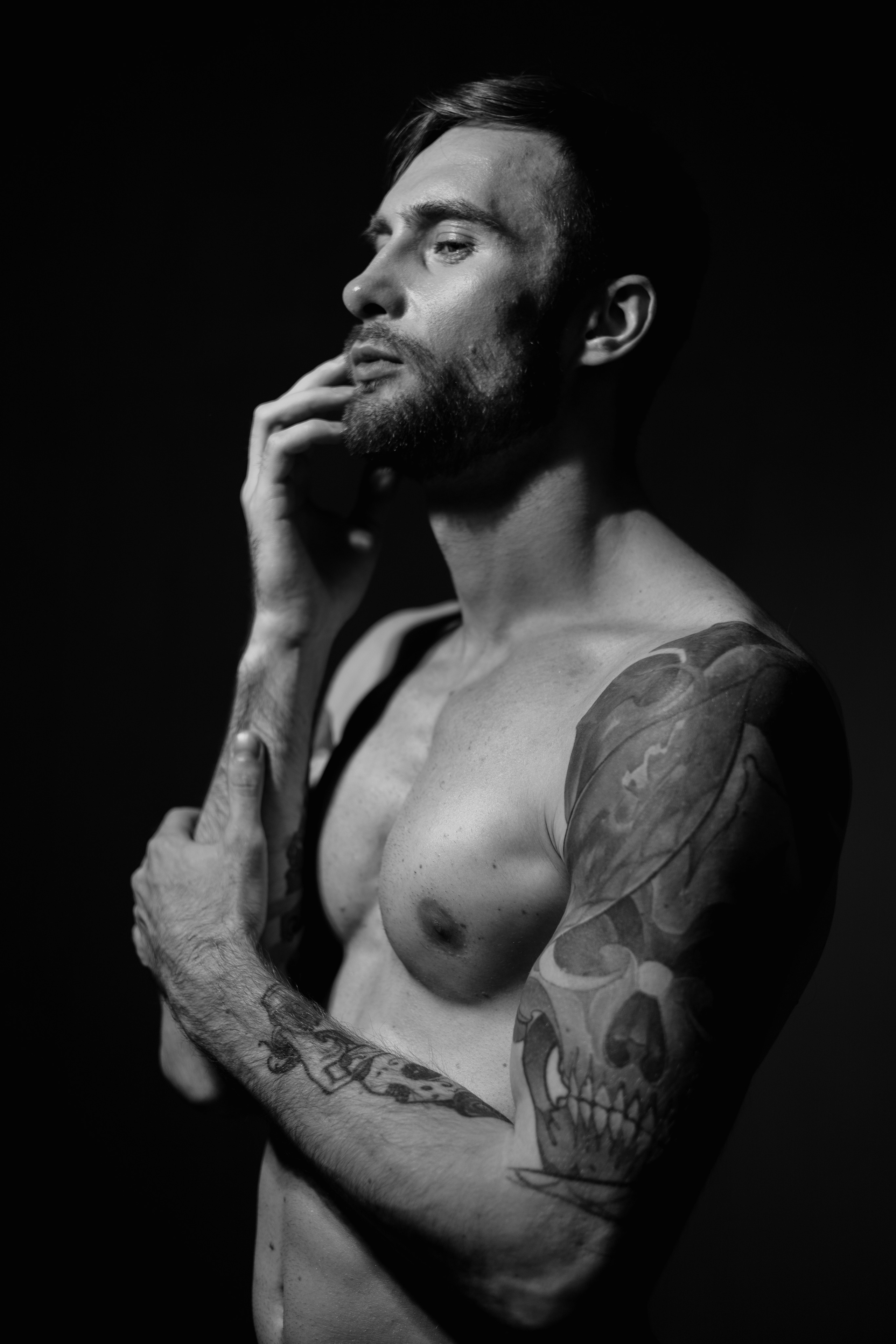 Антон студия черно-белый+цвет. Gorbunova Alina Фотограф