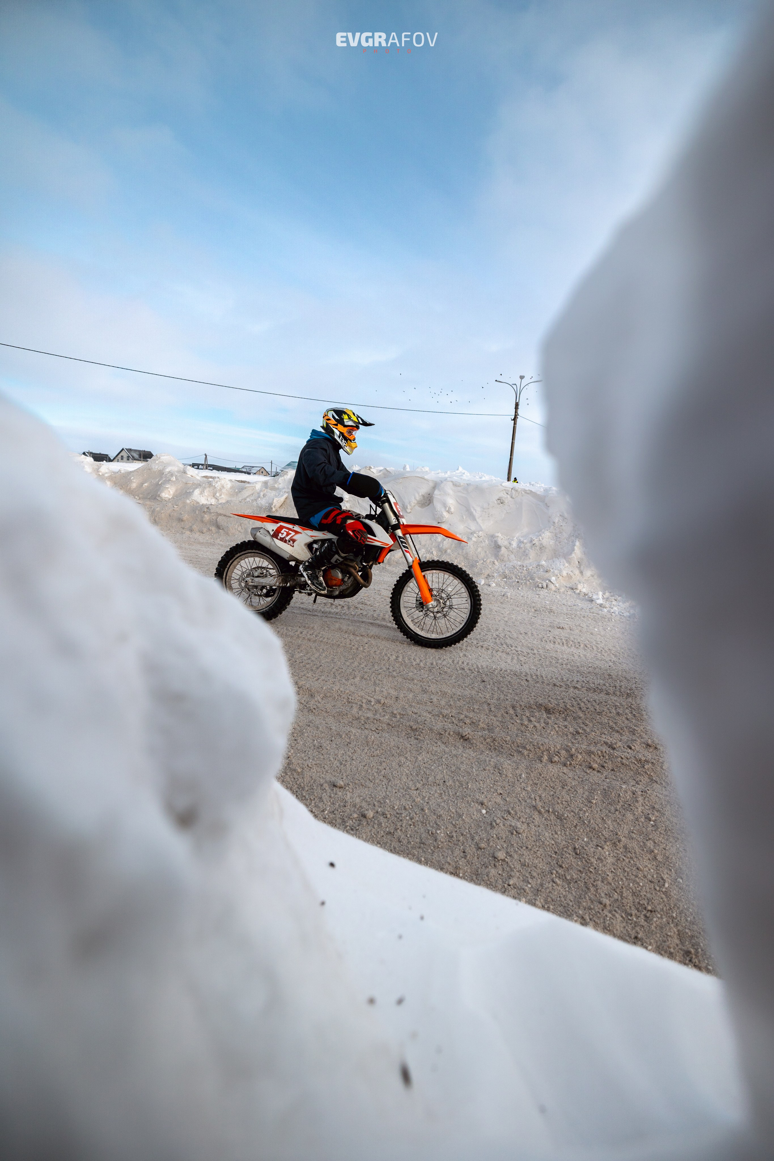 Открытый кубок Республики Татарстан по мотокроссу 3 этап. 4 февраля 2024 г. Фотограф Евграфов Александр