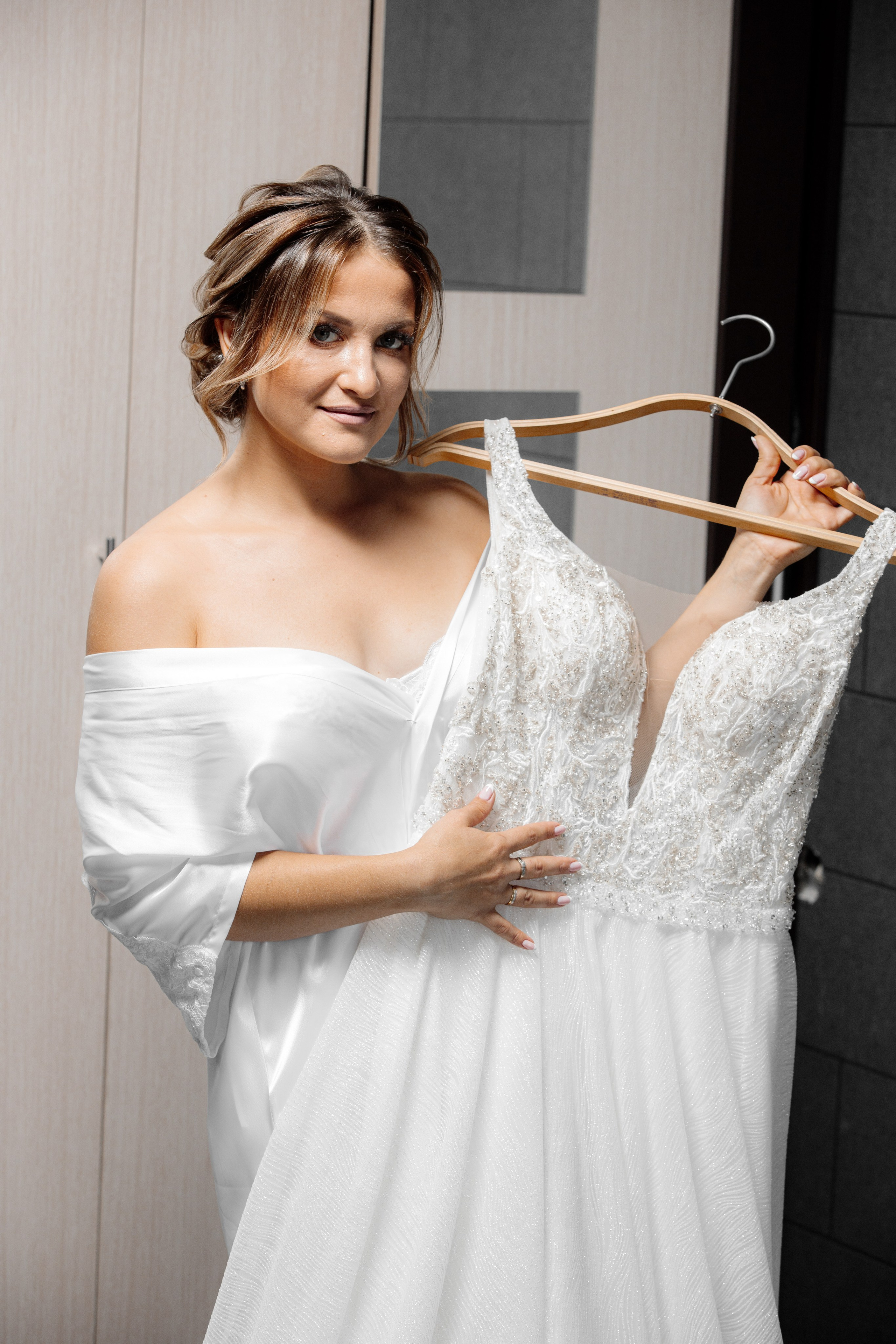 Сборы невесты. Свадебная съёмка в Москве