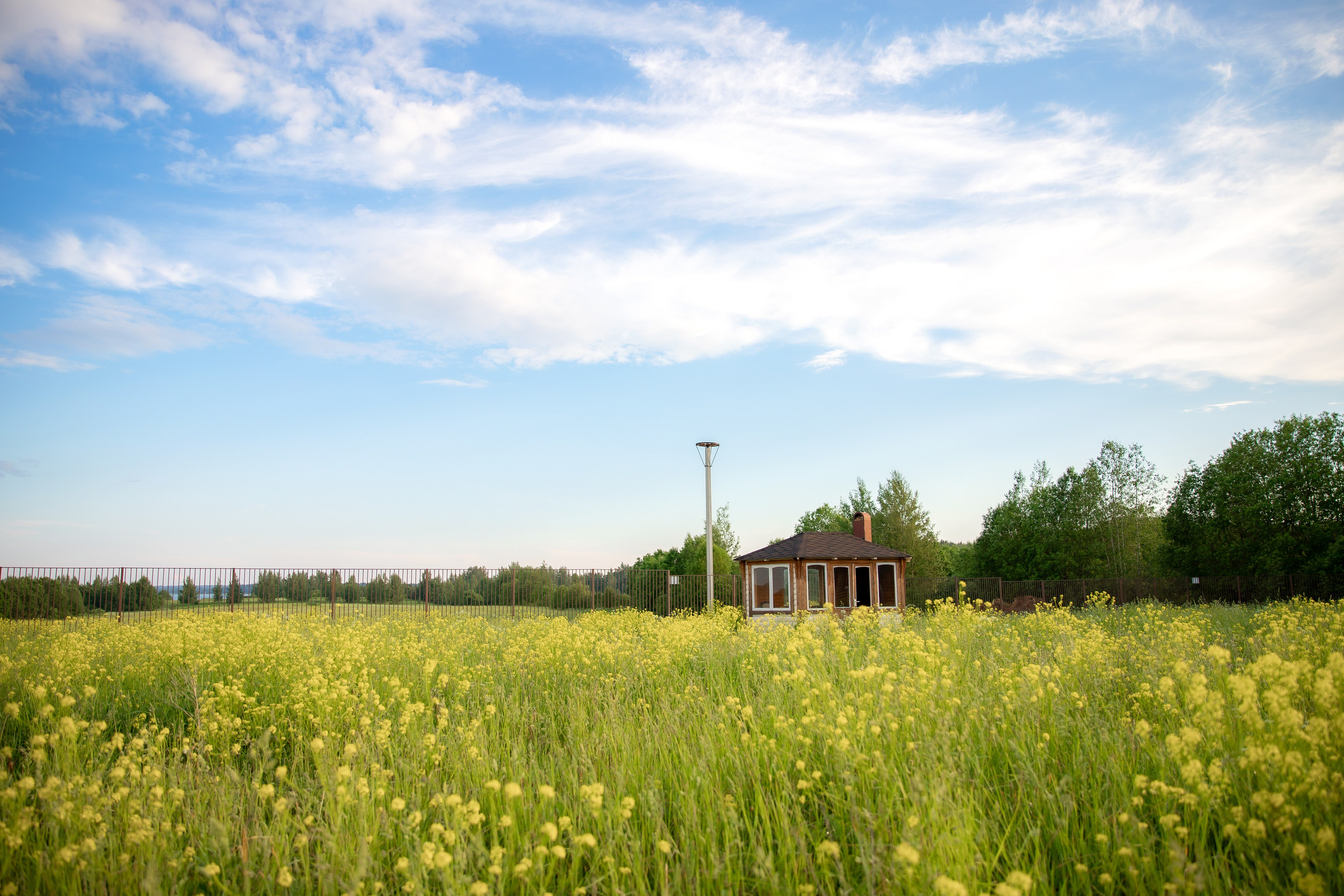 База отдыха в Тверской области. Территория. Фотограф недвижимости и контент-съемки в СПб