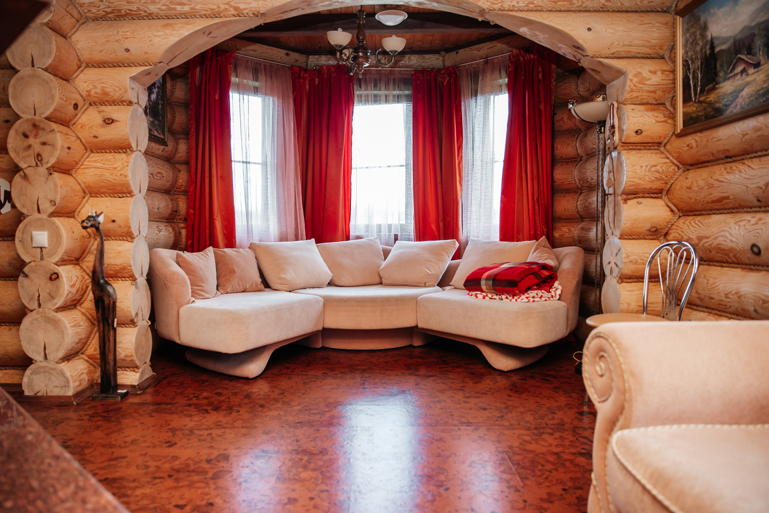 База отдыха в Тверской области. Коттеджи. Фотограф недвижимости и контент-съемки в СПб