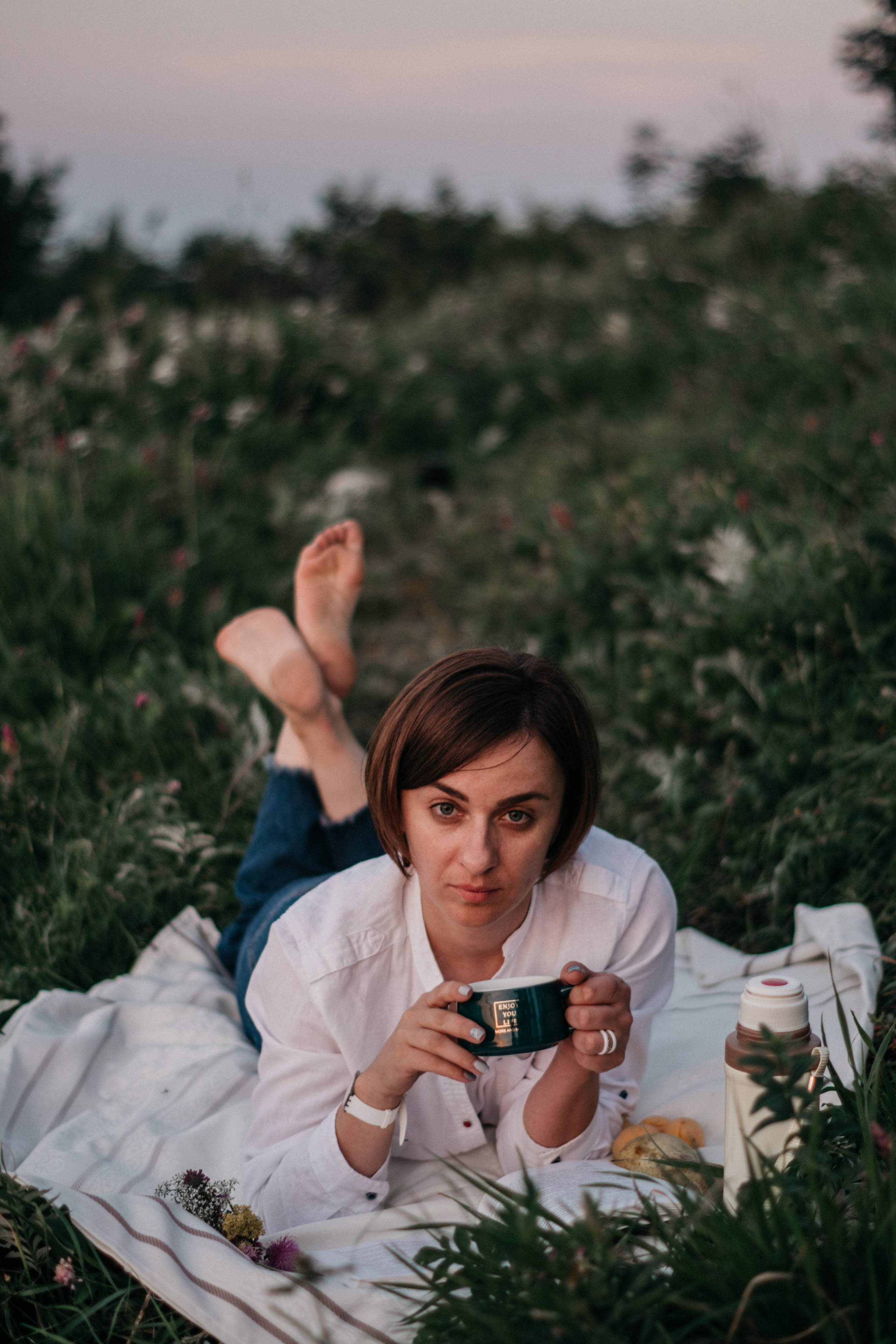 Галина. Индивидуальная фотосессия в горах на закате. Семейный фотограф Пятигорск, Кисловодск, Эльбрус. Марина Вяликова