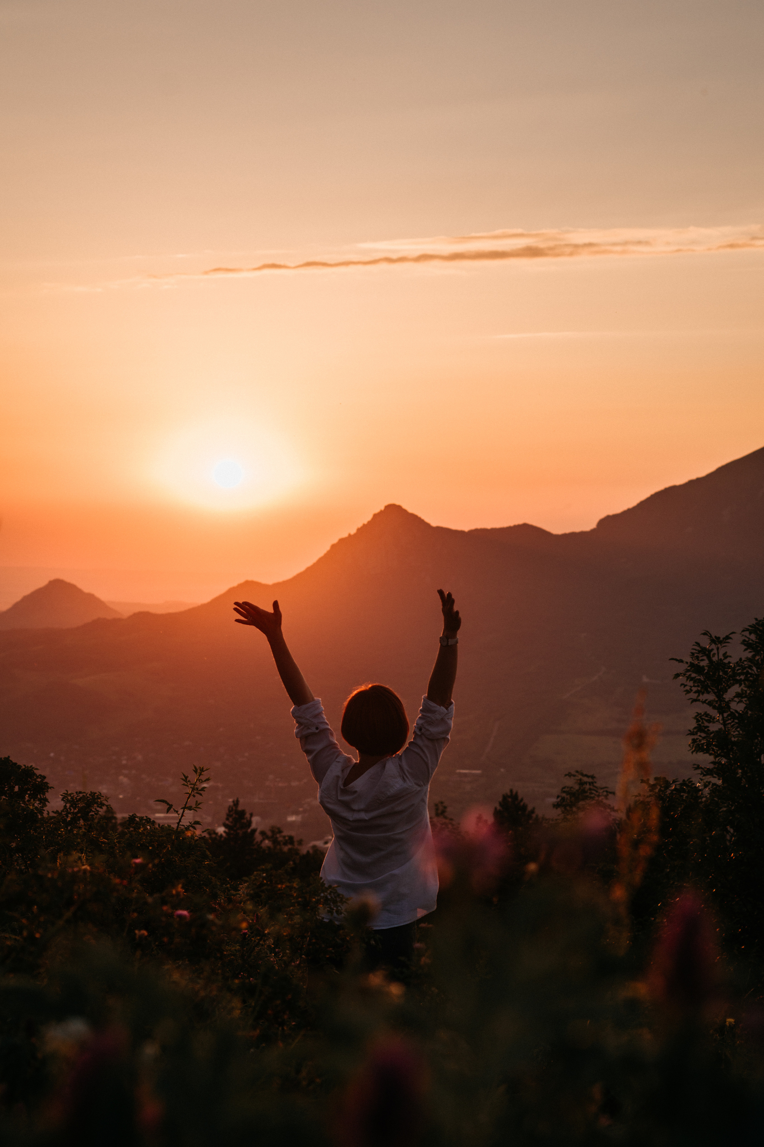 Галина. Индивидуальная фотосессия в горах на закате. Семейный фотограф Пятигорск, Кисловодск, Эльбрус. Марина Вяликова