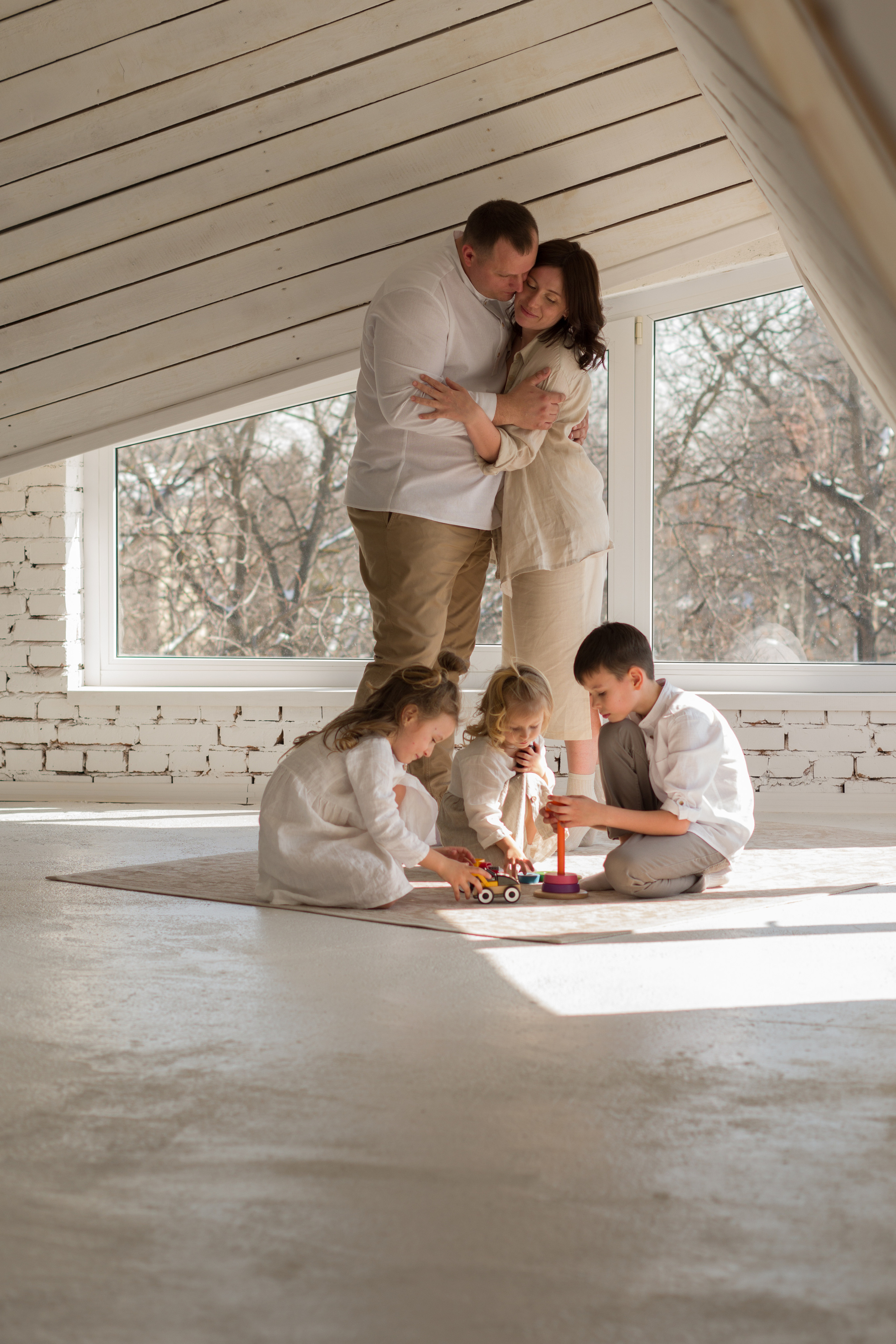 Семейная съемка в студии с детьми. Семейный фотограф Пятигорск, Кисловодск, Эльбрус. Марина Вяликова