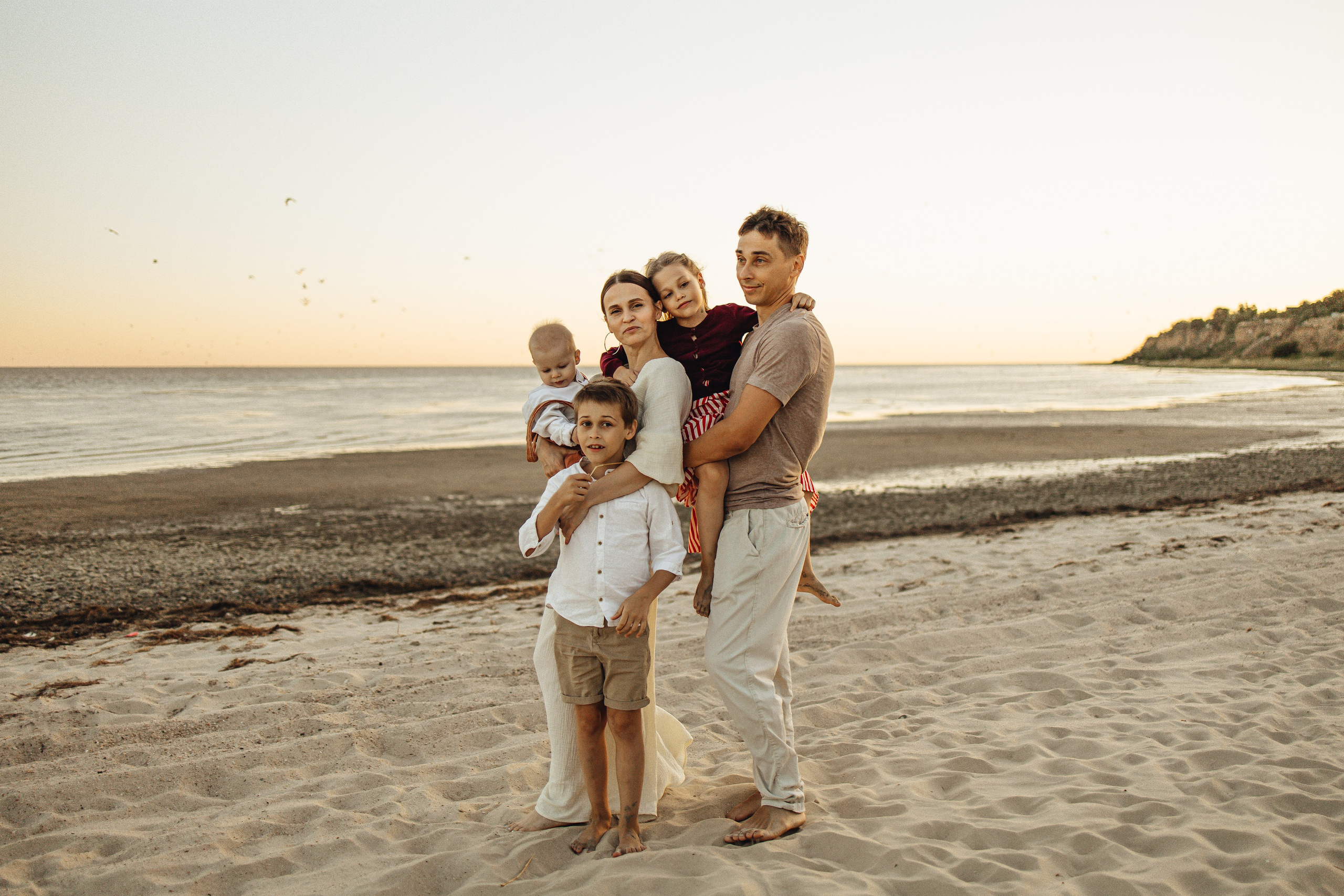 Летняя история на берегу. Семейный и детский фотограф, таганрог, ростов-на-дону