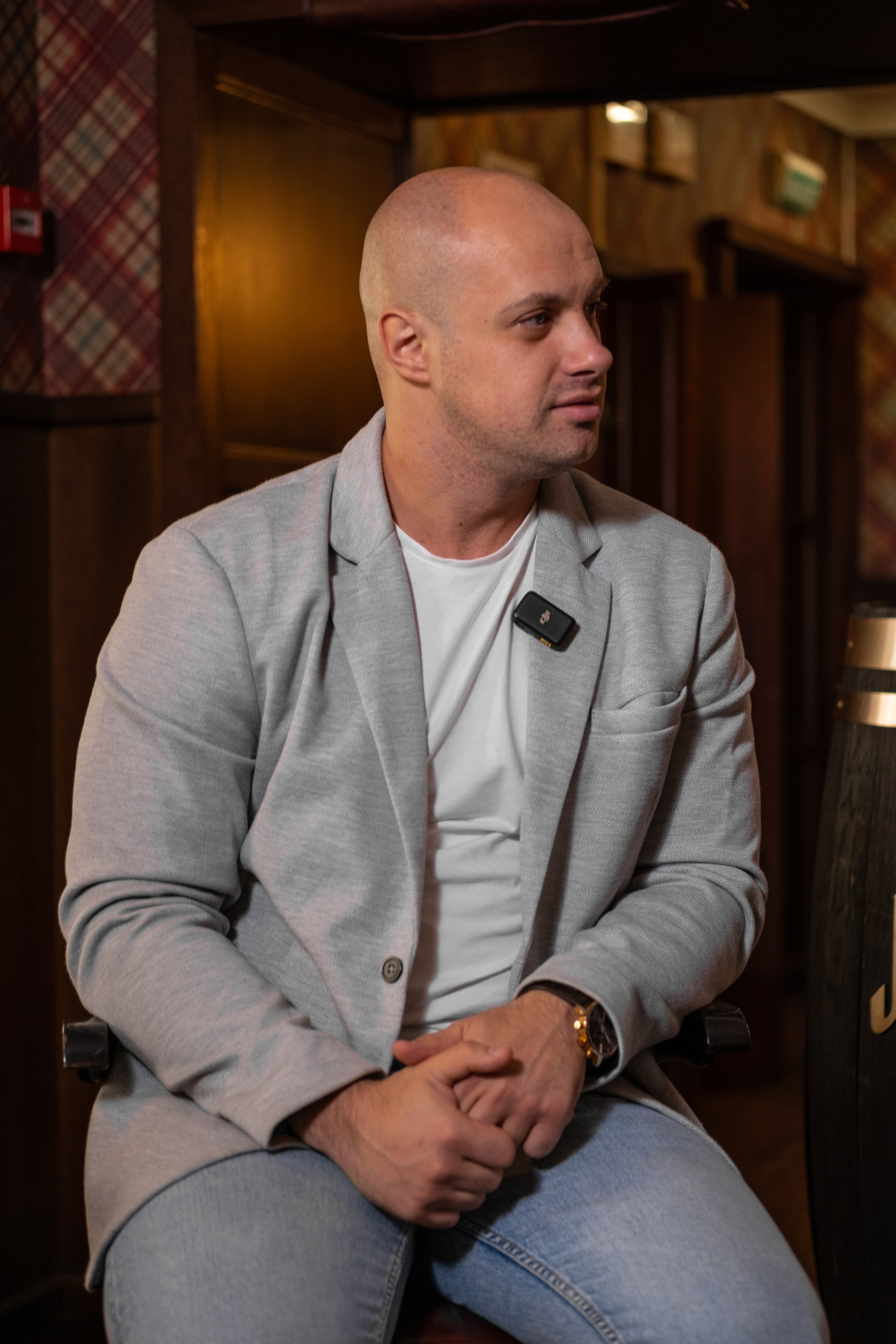 Интервью владельца паба «Oldham». Фотограф. Санкт-Петербург