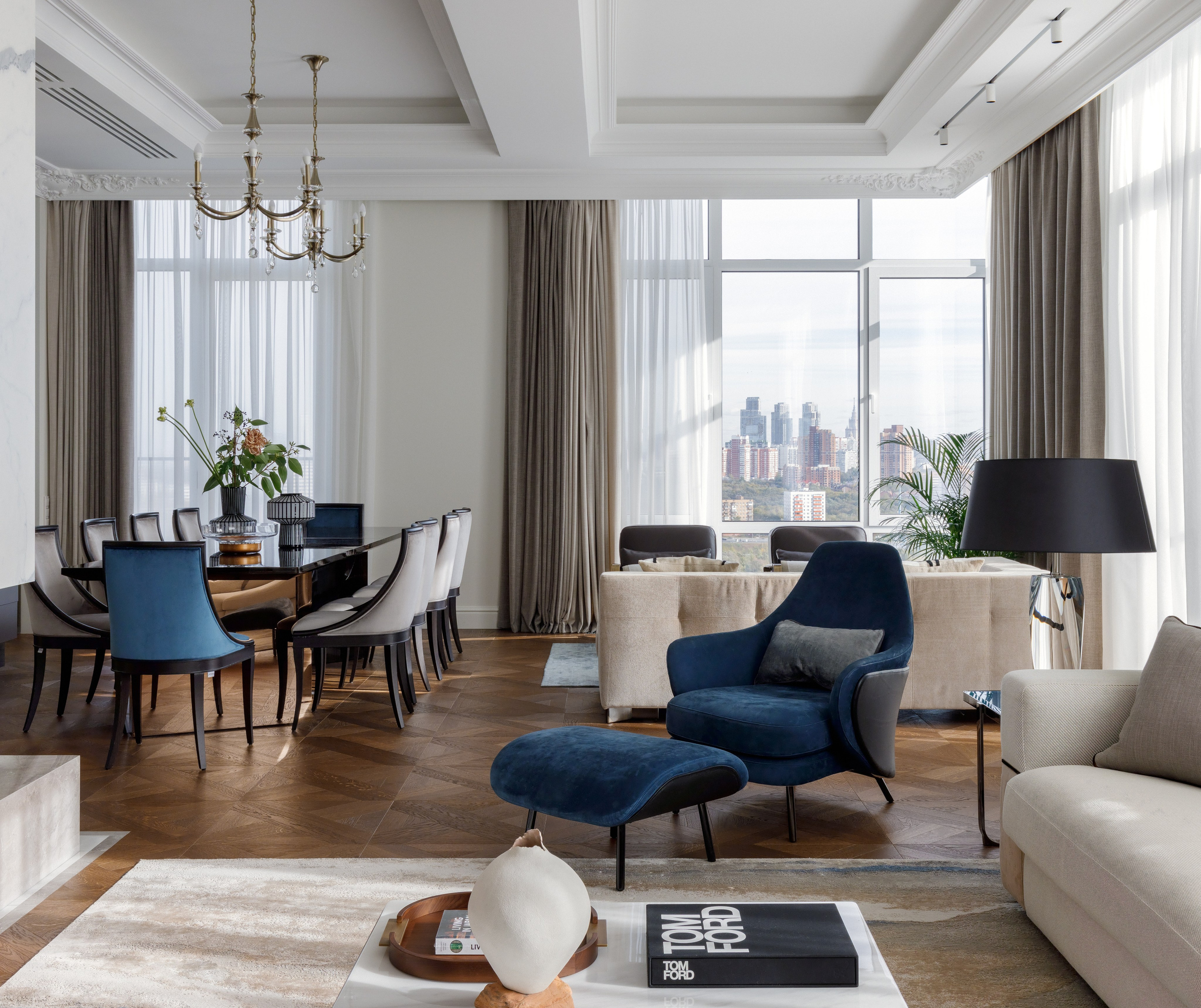 гостиная 80м москва