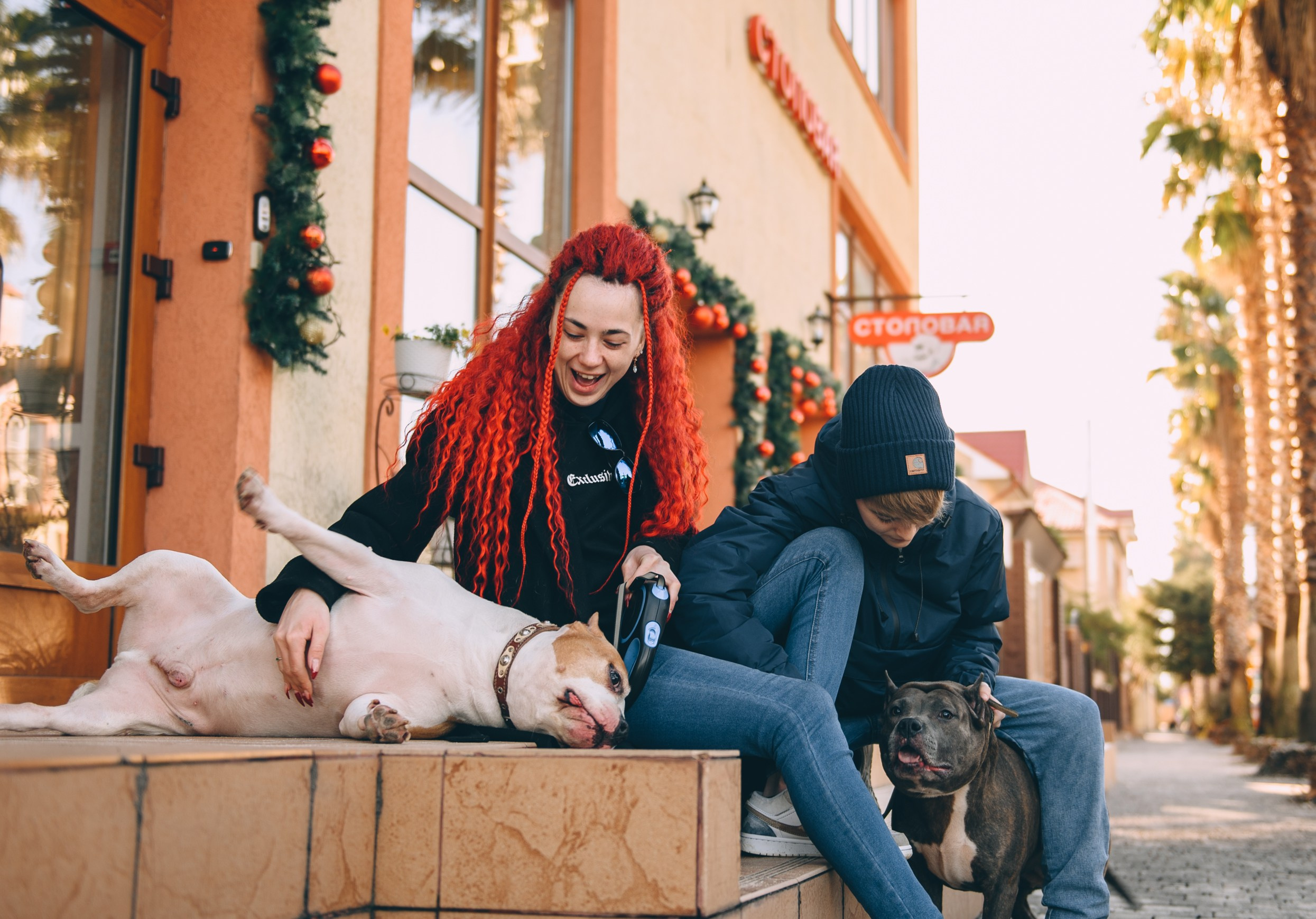 Игры с собаками. Свадебный и семейный фотограф София Невская