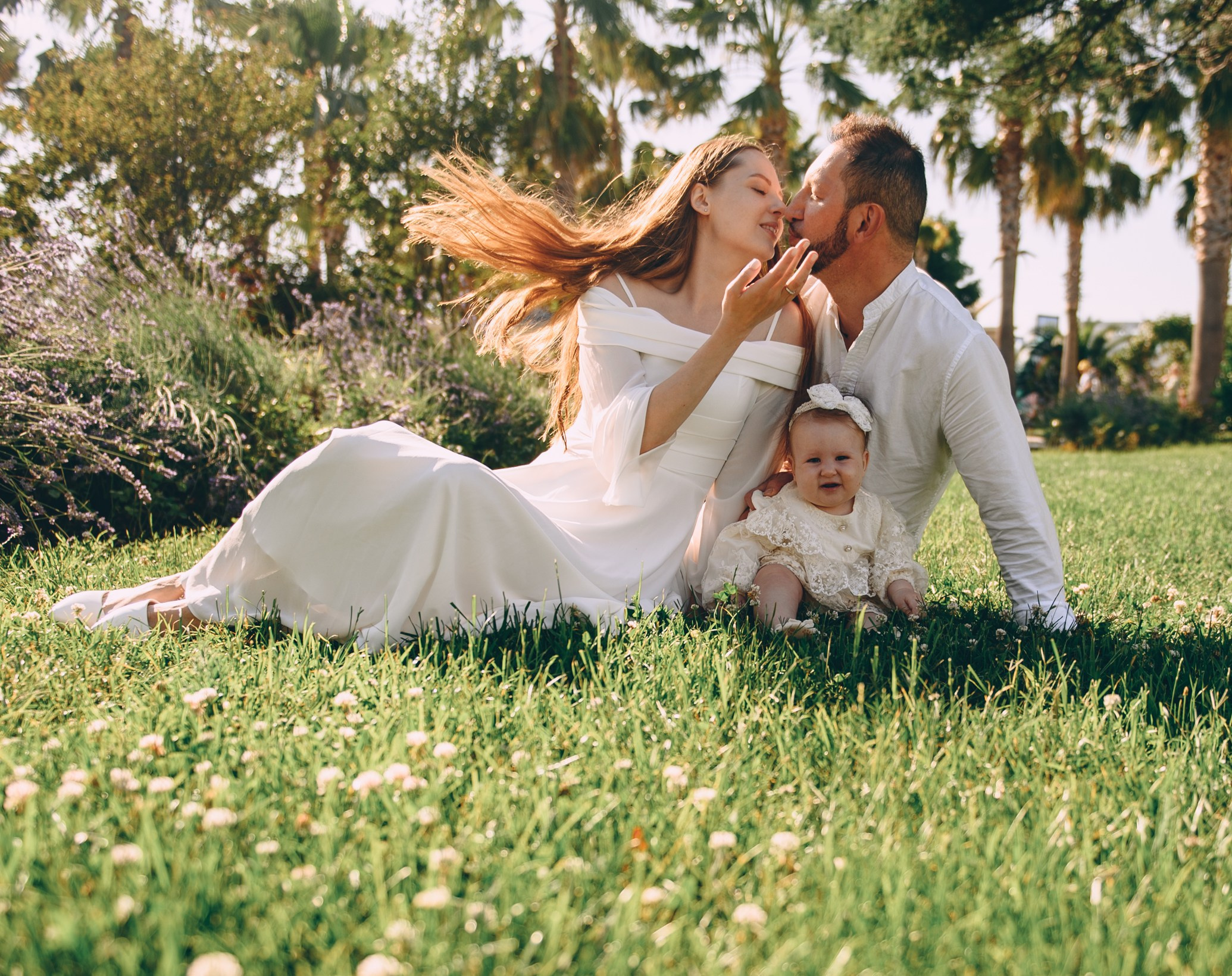 Лаванда, пальмы и малышка Аврора. Свадебный и семейный фотограф София Невская