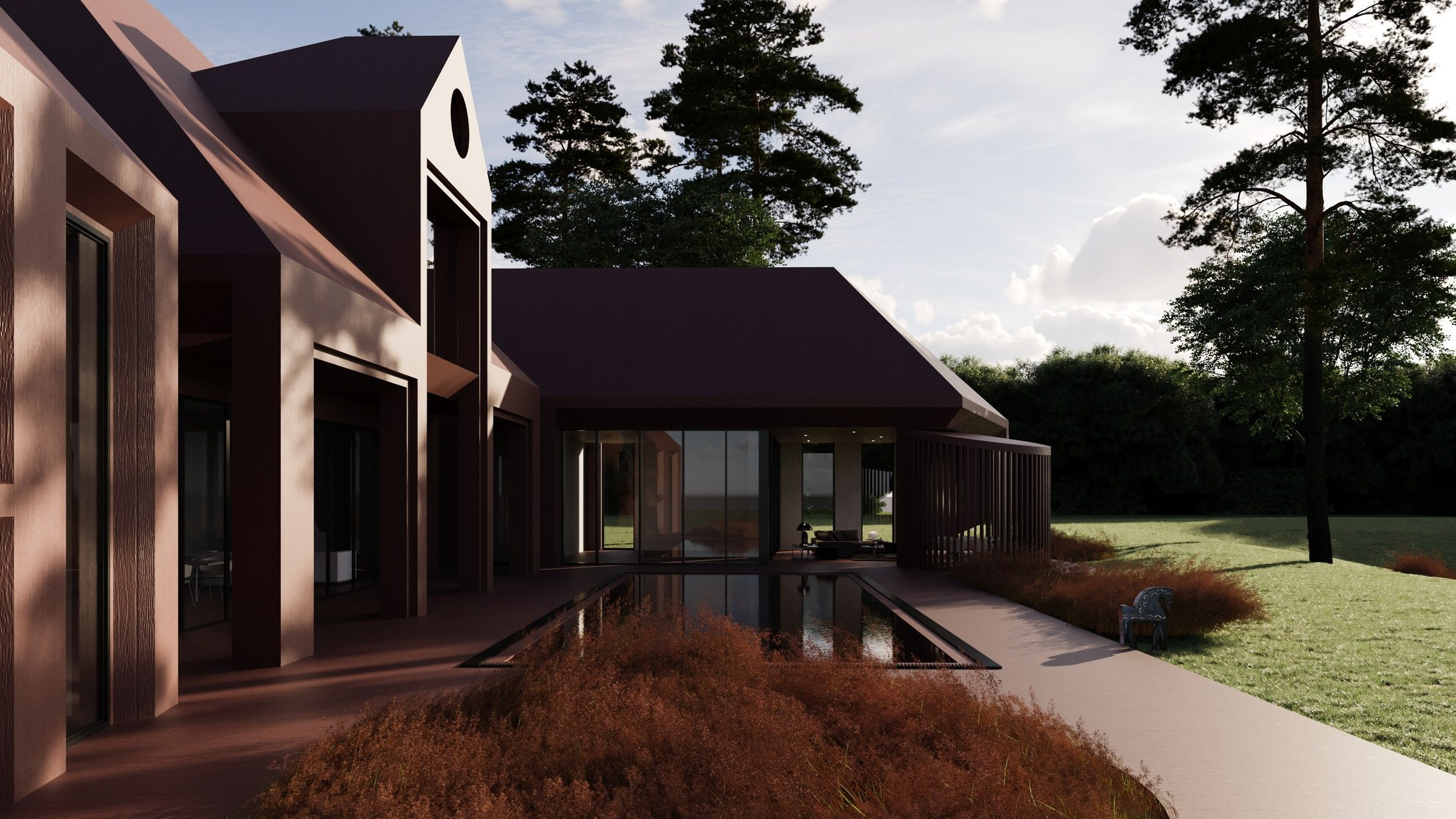 Дом в Русском стиле. Paintings by the artist Sergey Ratchin