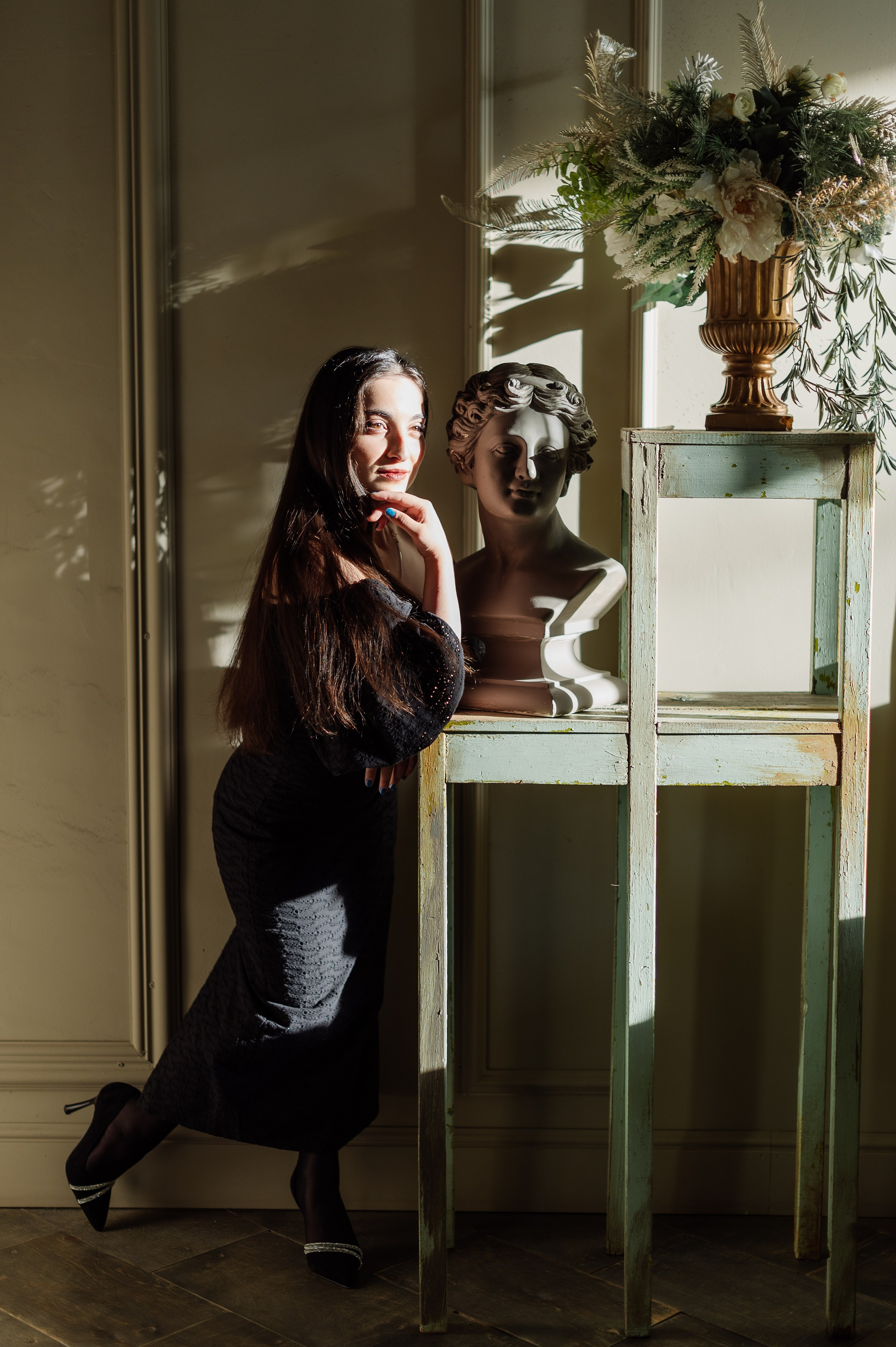 Индивидуальная фотосессия в студии для Аллы