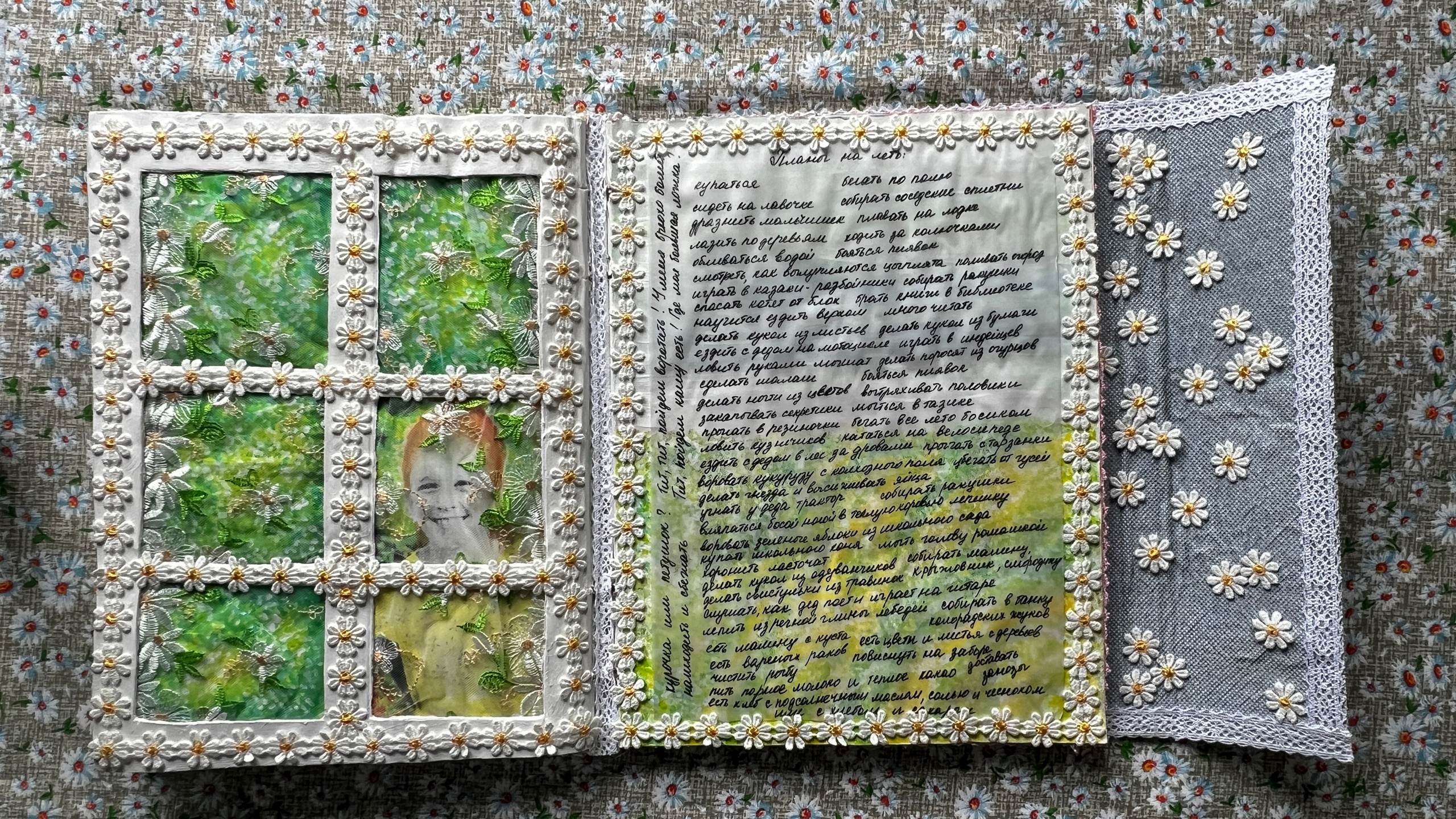 The house where the summer birds lived. Artist Ekaterina Starovoitova