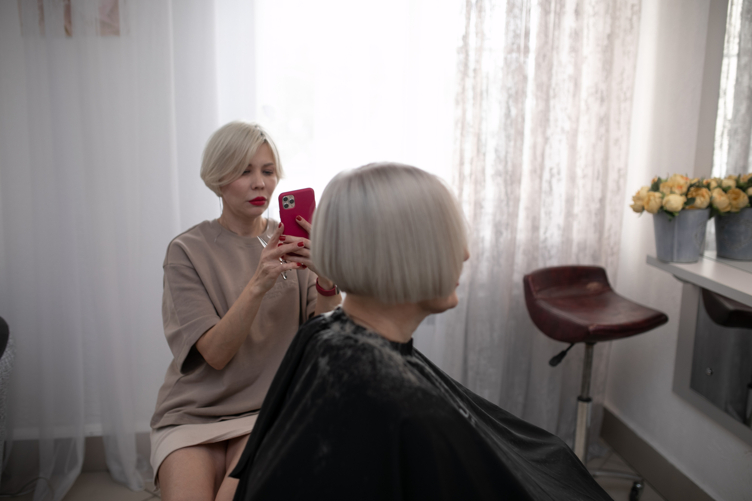 Фото для ведения блога парикмахера. Фотограф чувственного портрета в Санкт-Петербурге Светлана Фролова