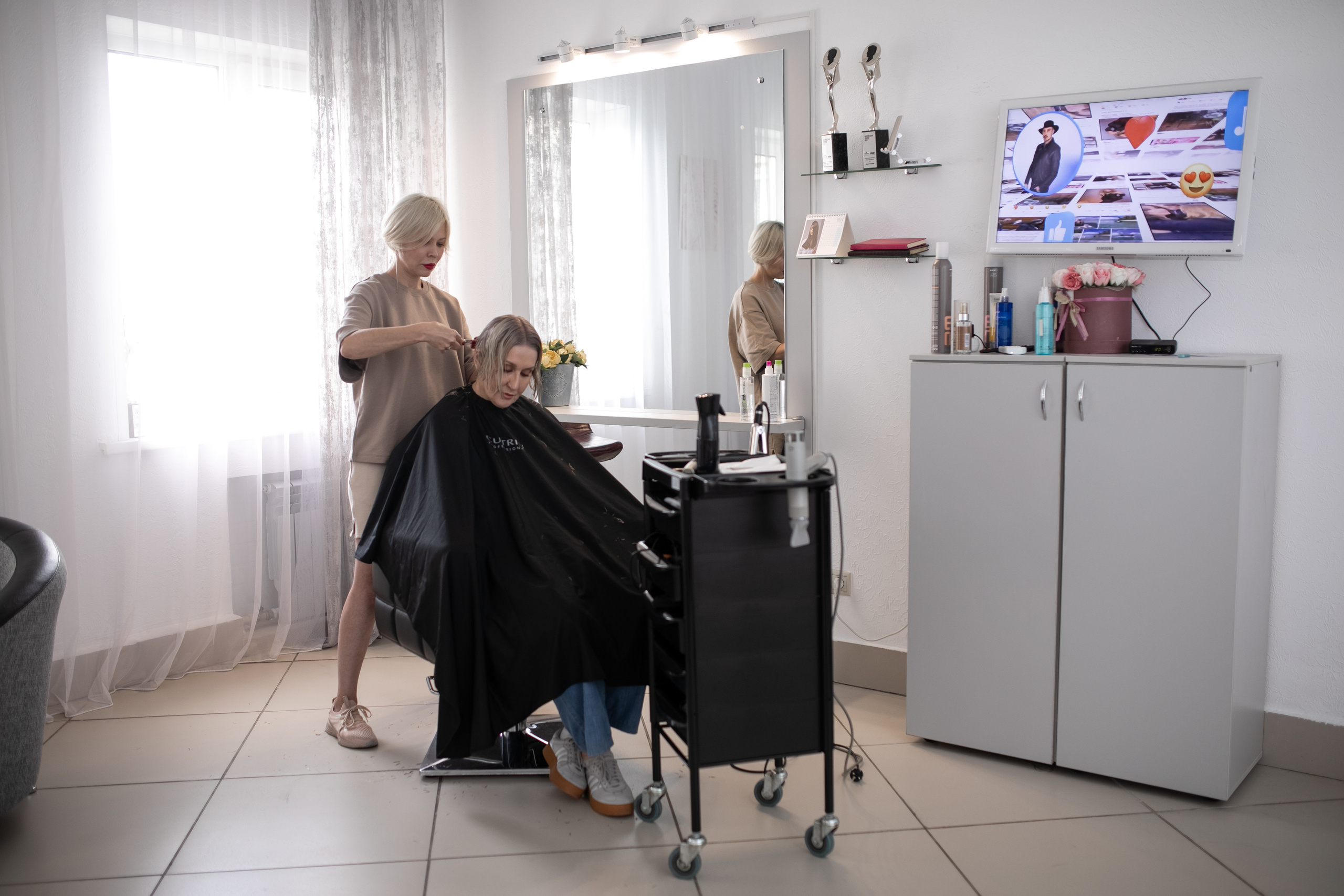 Фото для ведения блога парикмахера. Фотограф чувственного портрета в Санкт-Петербурге Светлана Фролова